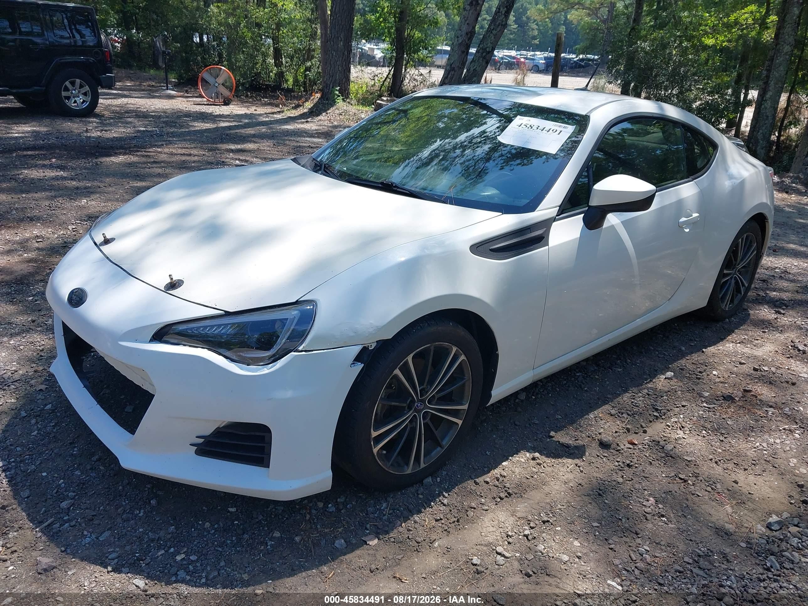 2014 Subaru Brz Premium White vin: JF1ZCAB12E9605589