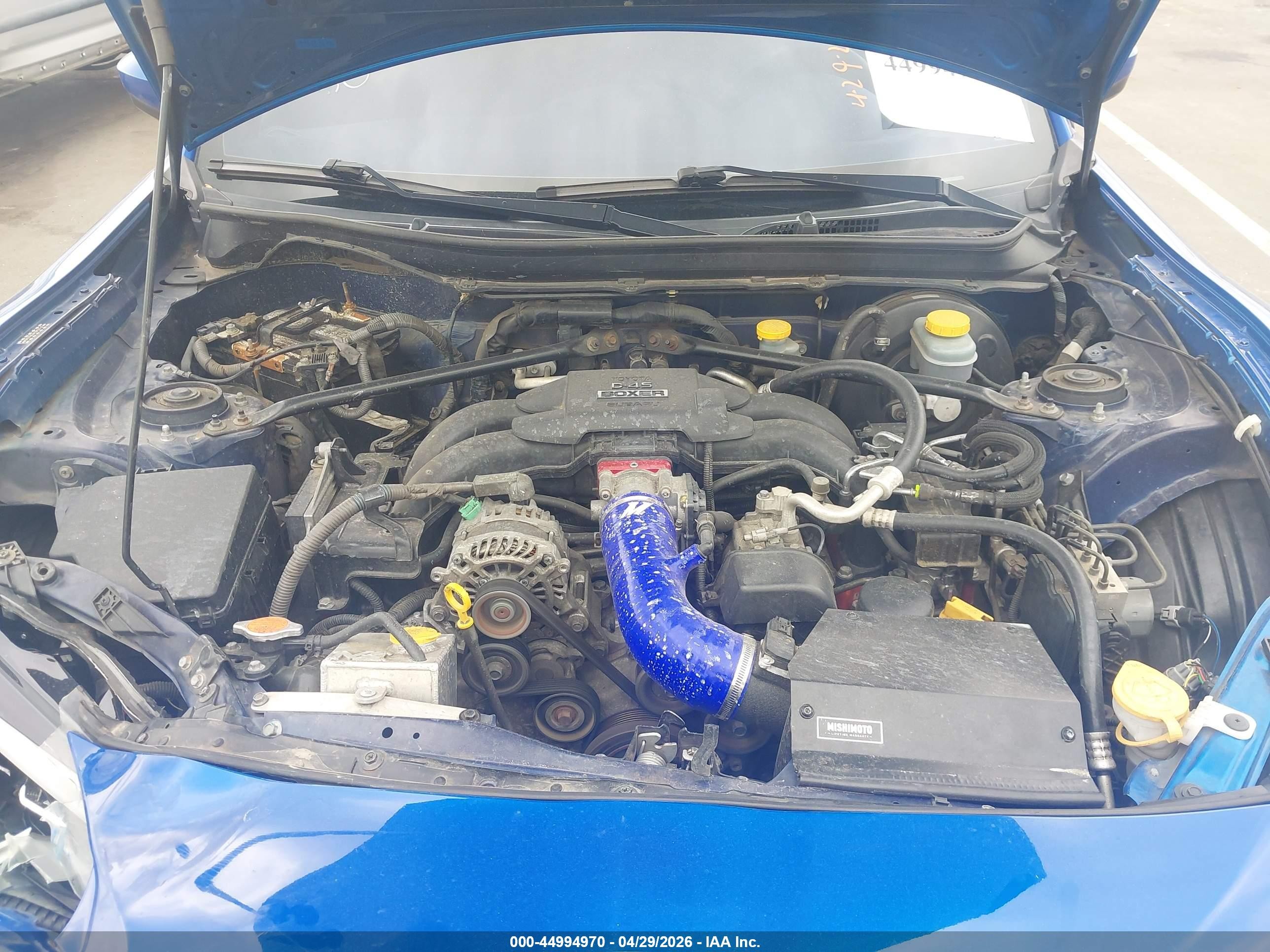 2015 Subaru Brz Premium Blue vin: JF1ZCAB14F9601920