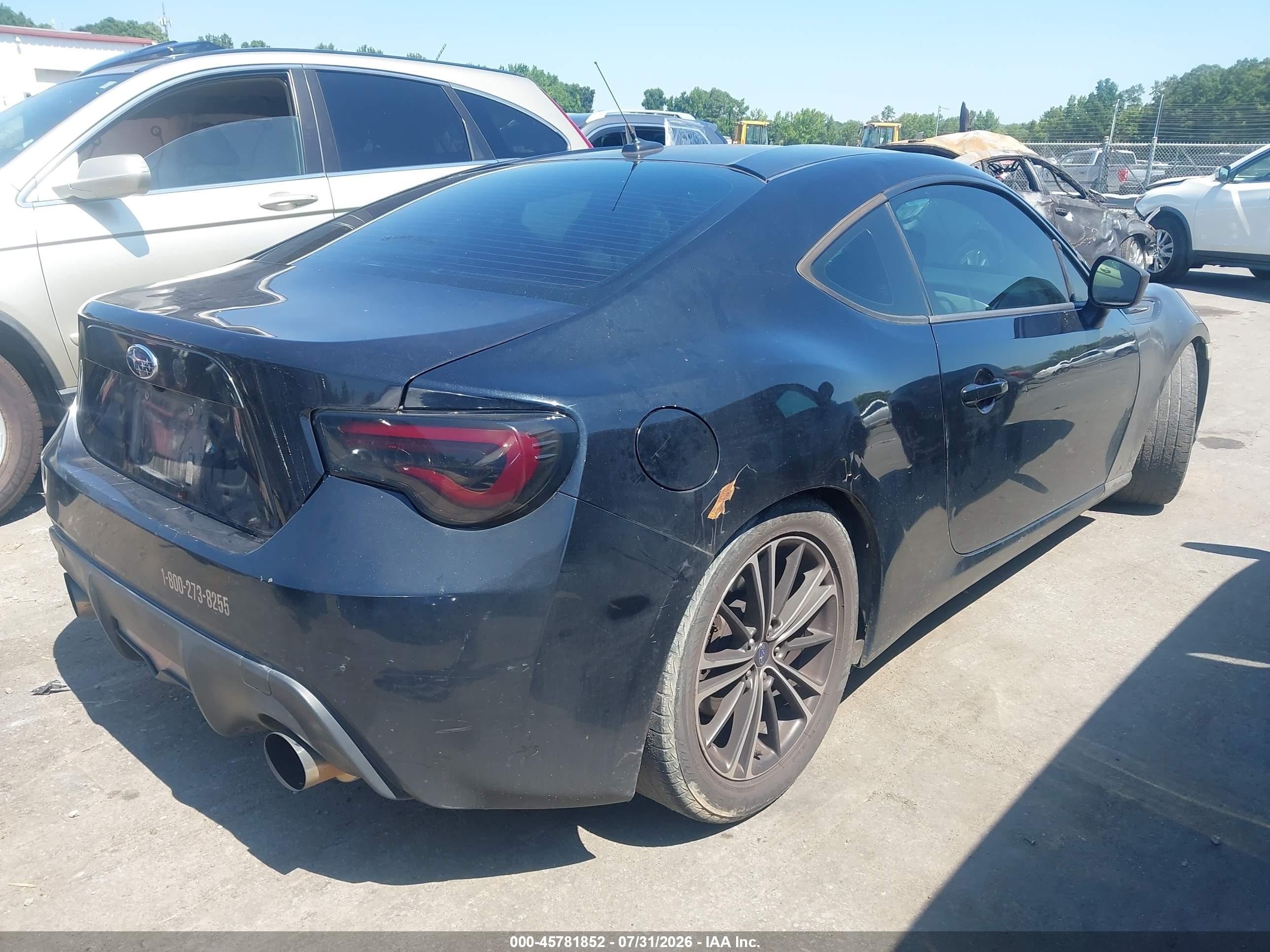 2013 Subaru Brz Premium Black vin: JF1ZCAB16D1610937