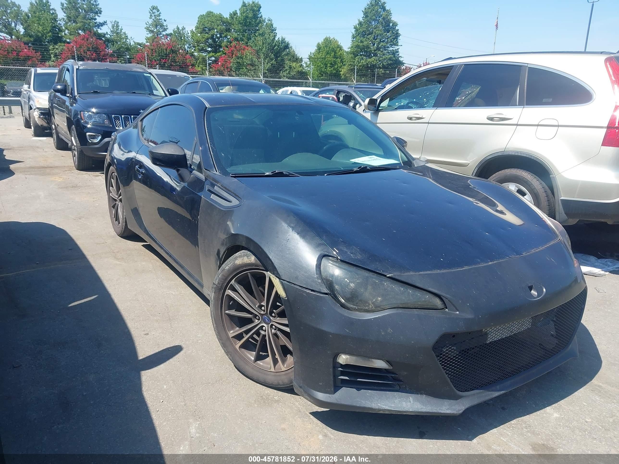 2013 Subaru Brz Premium Black vin: JF1ZCAB16D1610937