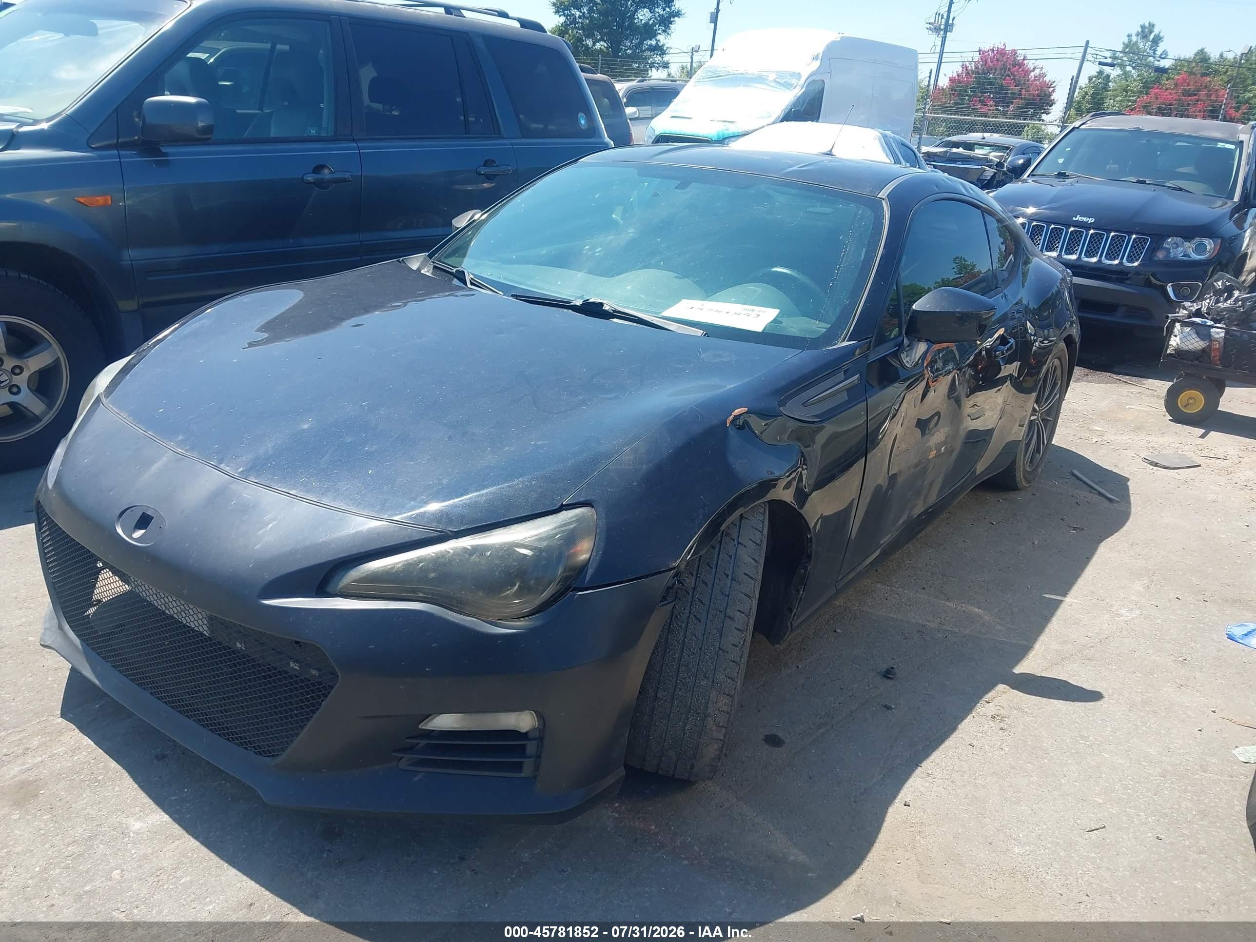 2013 Subaru Brz Premium Black vin: JF1ZCAB16D1610937