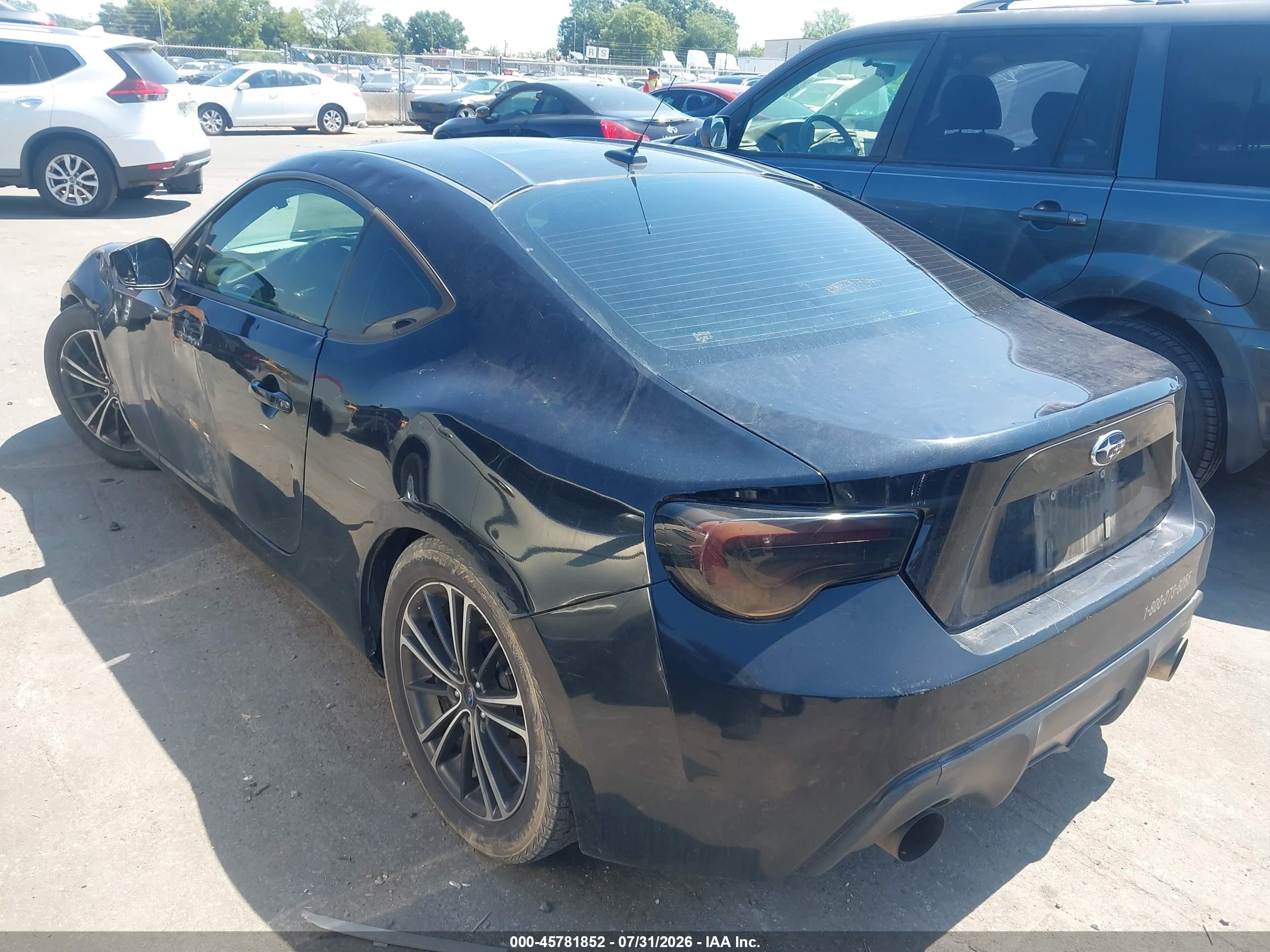 2013 Subaru Brz Premium Black vin: JF1ZCAB16D1610937