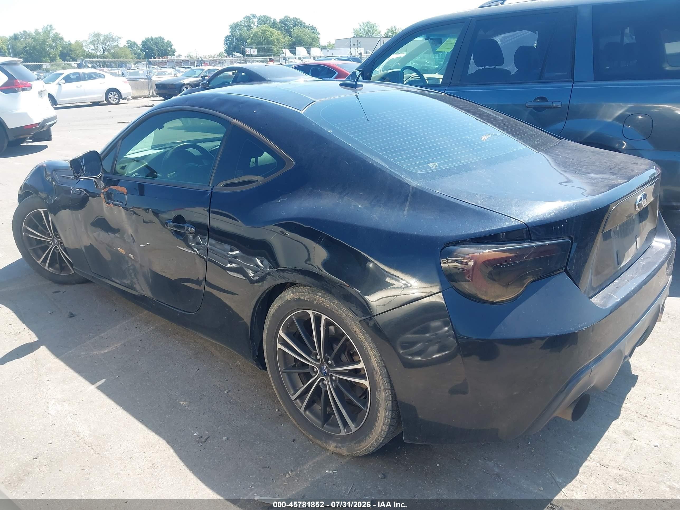 2013 Subaru Brz Premium Black vin: JF1ZCAB16D1610937