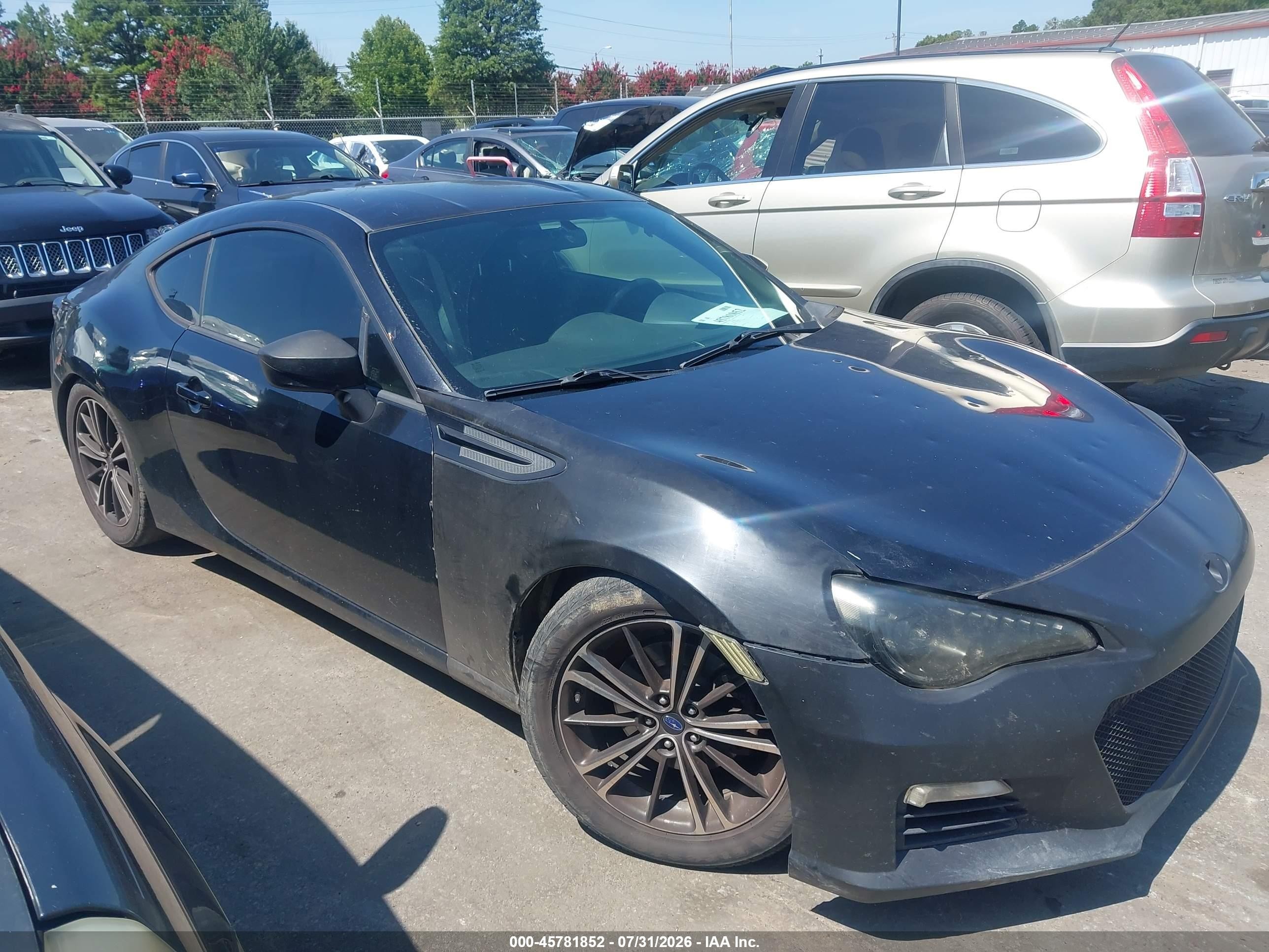 2013 Subaru Brz Premium Black vin: JF1ZCAB16D1610937