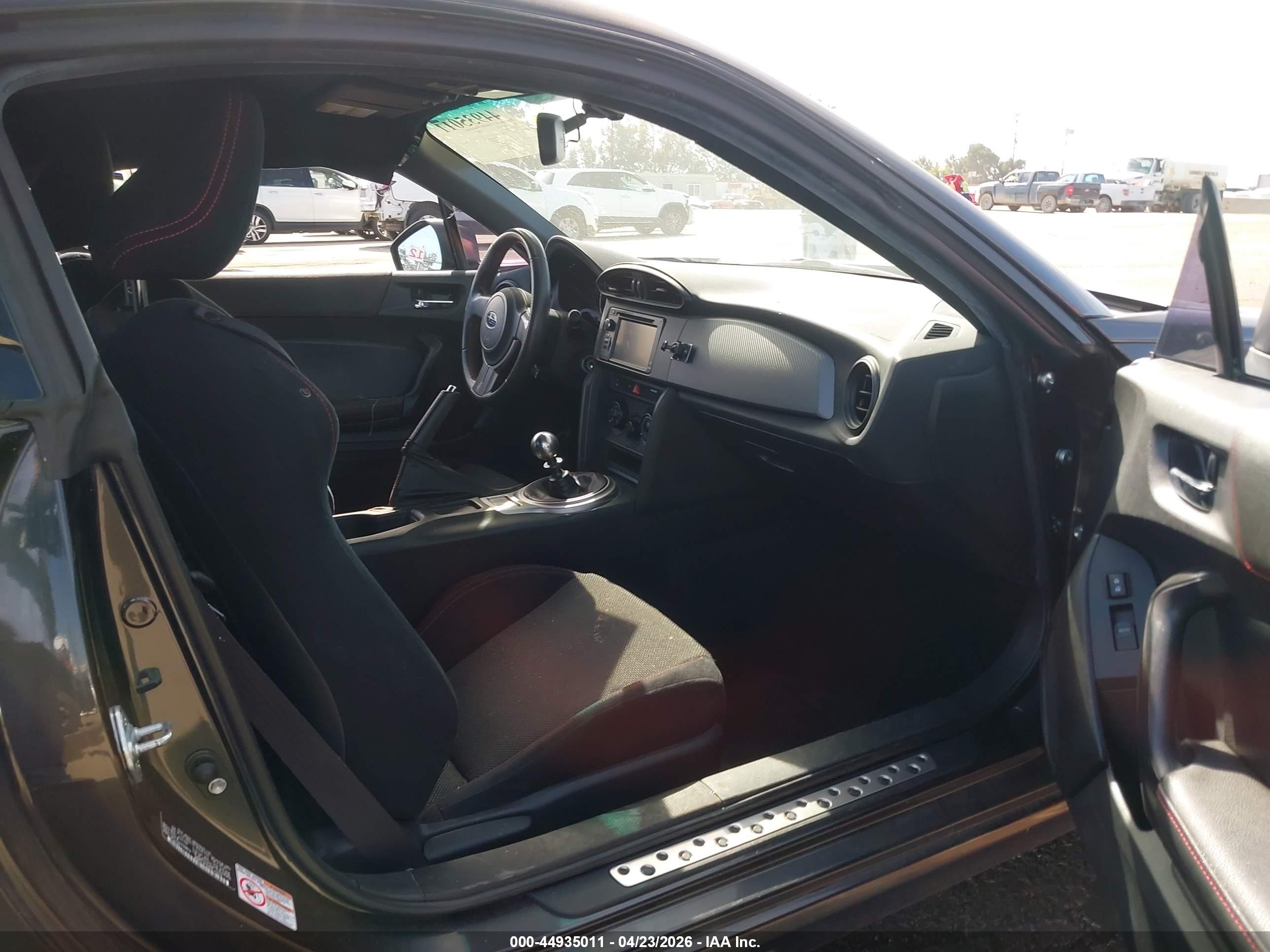 2015 Subaru Brz Premium Gray vin: JF1ZCAB17F9604374
