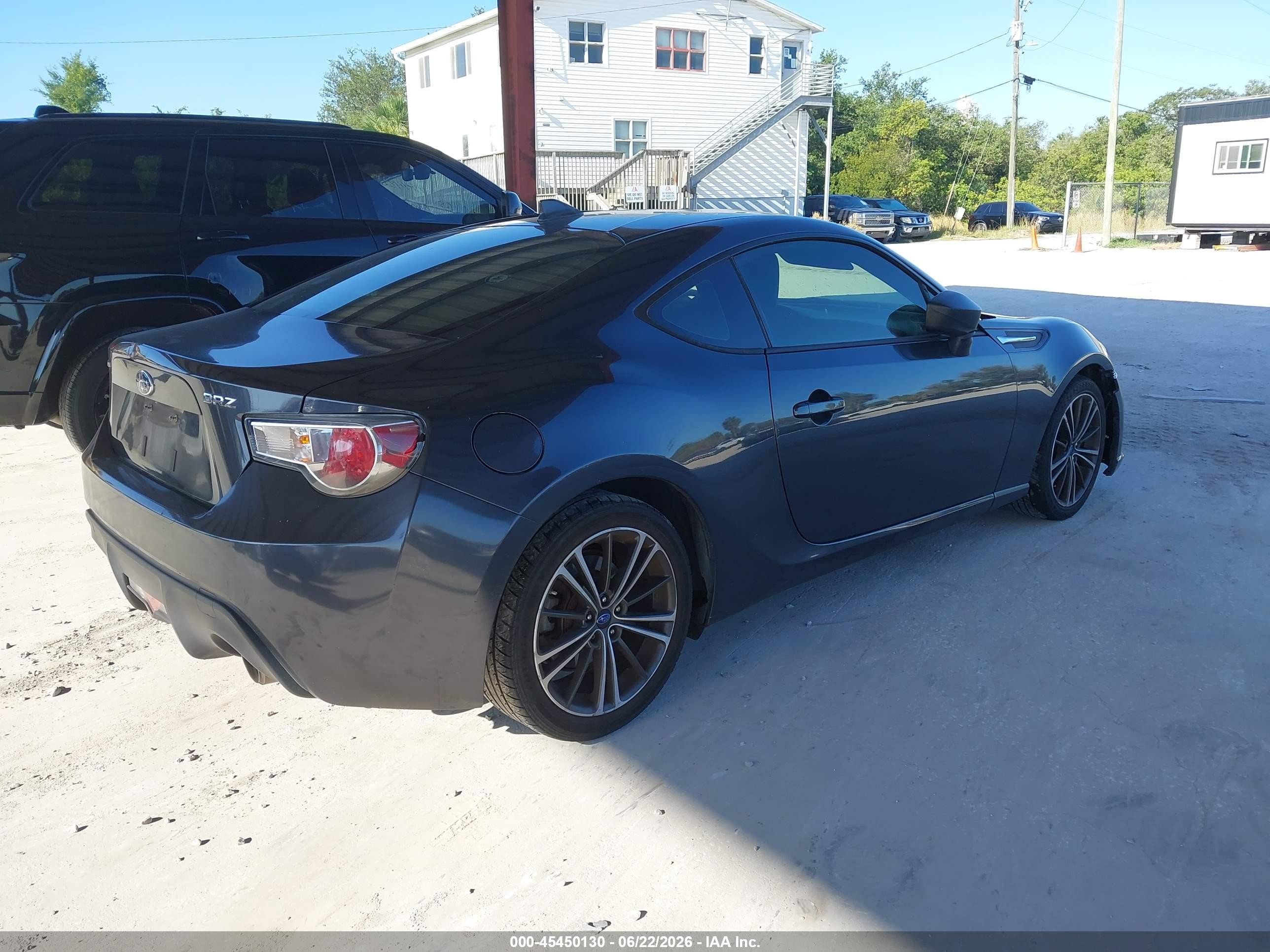 2015 Subaru Brz Premium Black vin: JF1ZCAB17F9604536