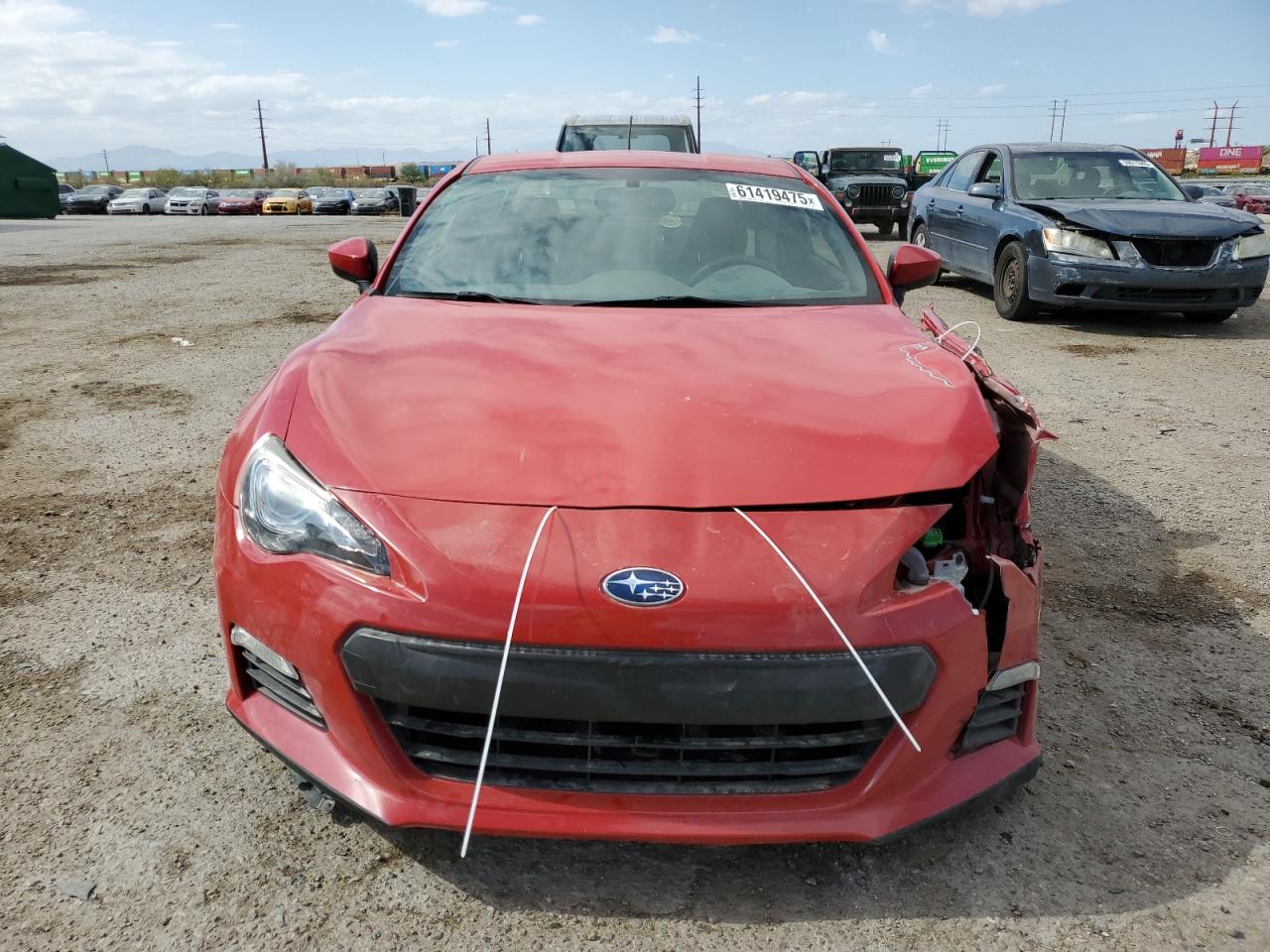 2014 Subaru Brz 2.0 Premium Red vin: JF1ZCAB19E9603225