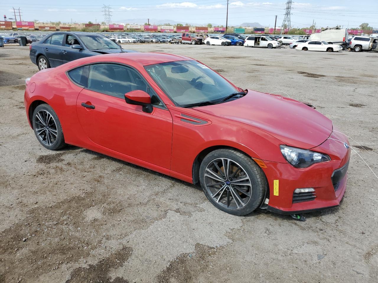 2014 Subaru Brz 2.0 Premium Red vin: JF1ZCAB19E9603225