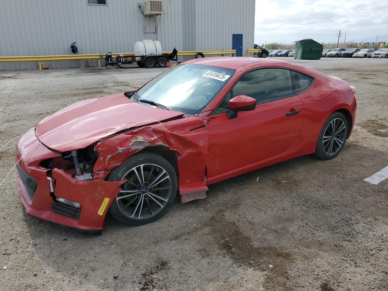 2014 Subaru Brz 2.0 Premium Red vin: JF1ZCAB19E9603225