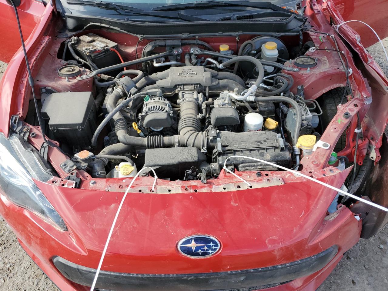 2014 Subaru Brz 2.0 Premium Red vin: JF1ZCAB19E9603225
