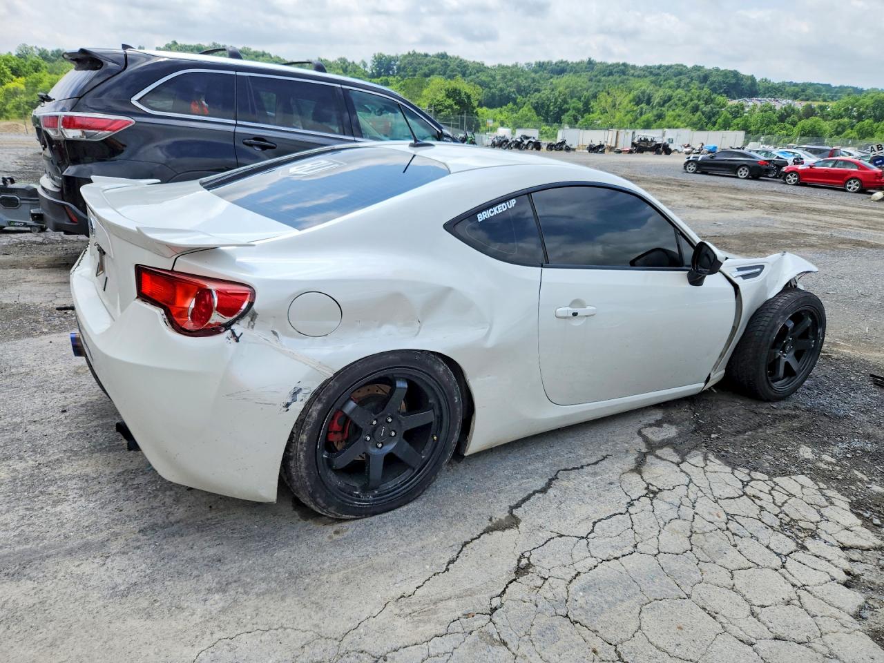 2013 Subaru Brz 2.0 Premium Белый vin: JF1ZCAB1XD1605675