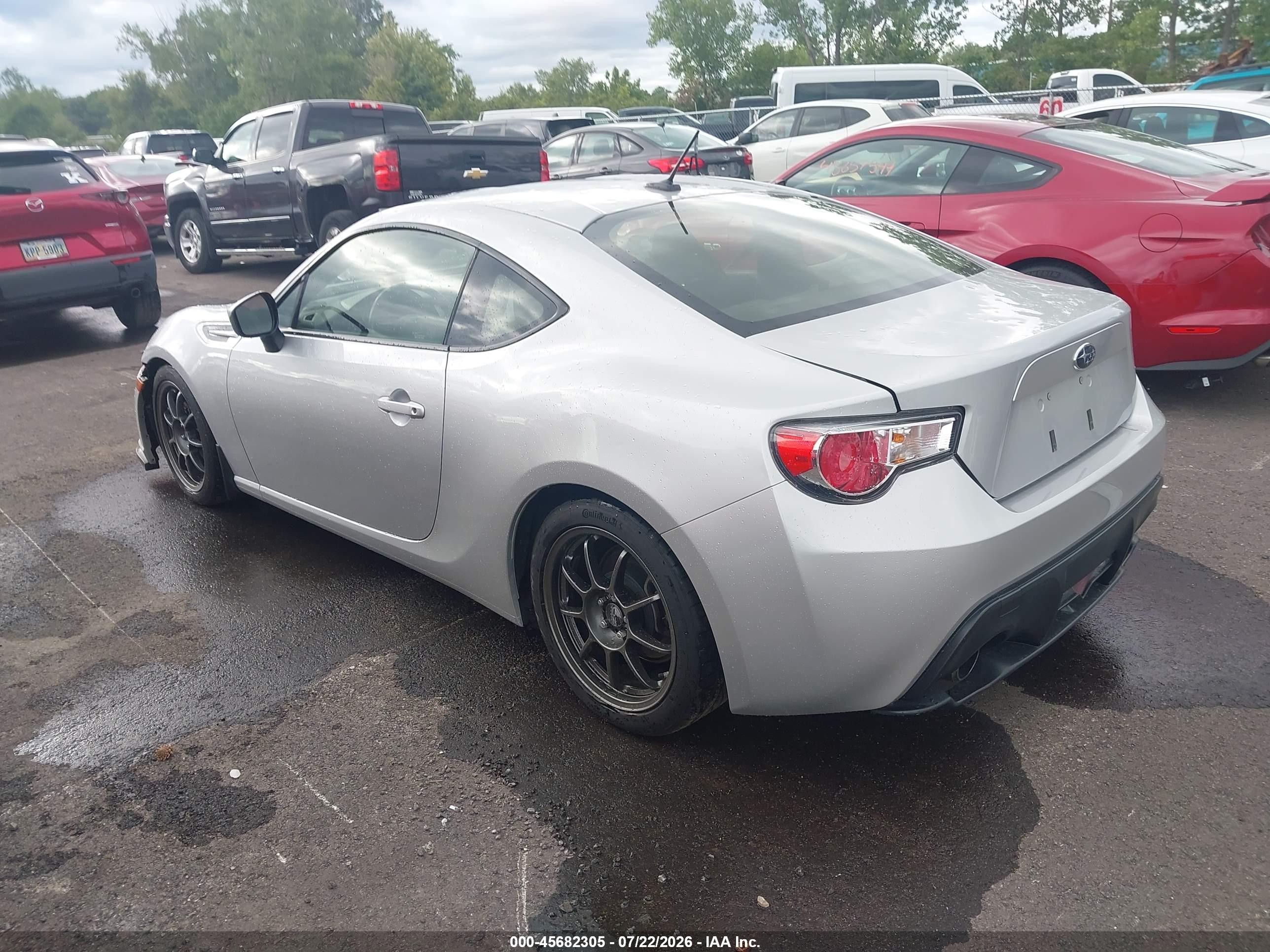 2014 Subaru Brz Premium Серебряный vin: JF1ZCAB1XE9603248