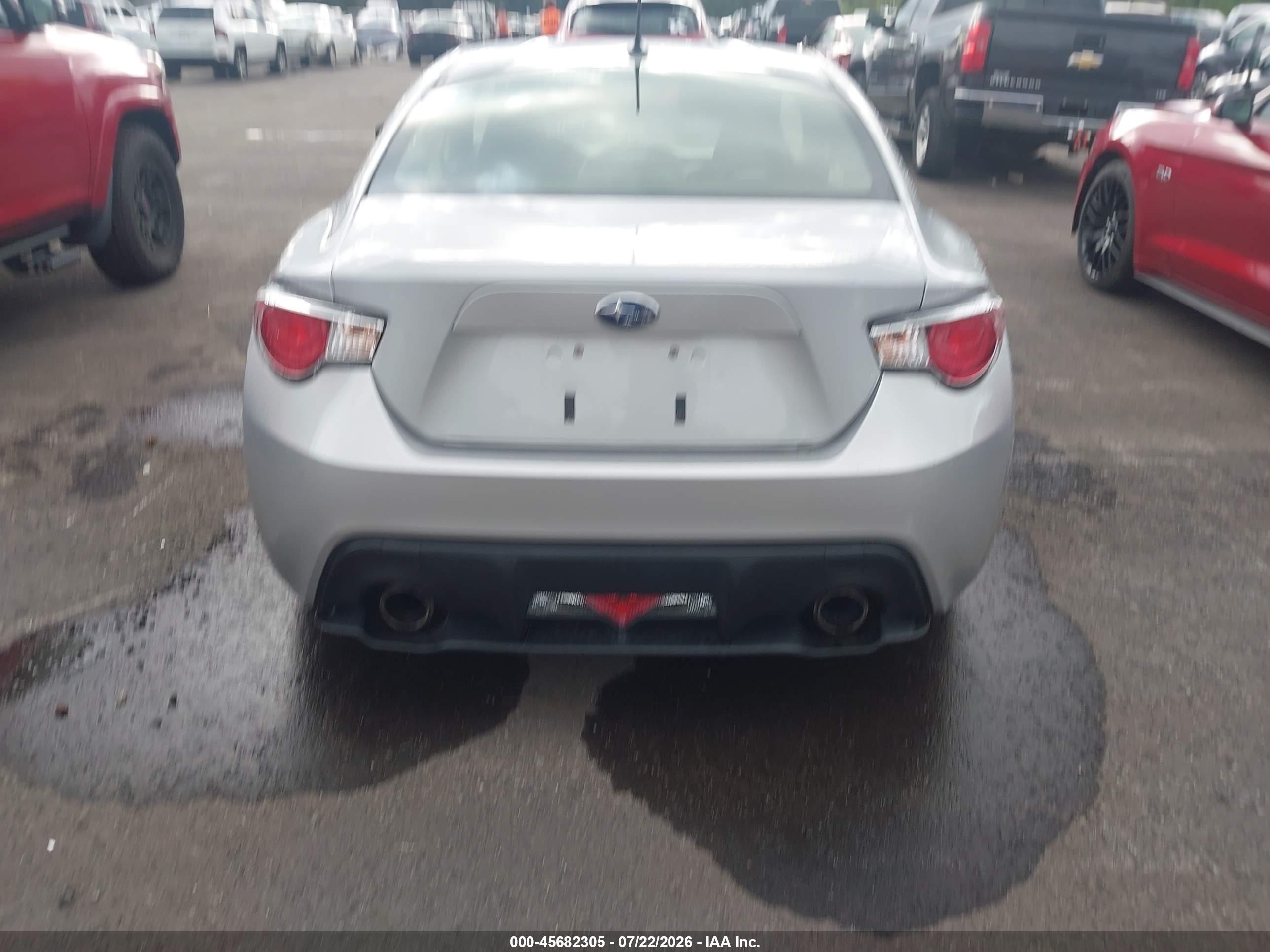2014 Subaru Brz Premium Серебряный vin: JF1ZCAB1XE9603248