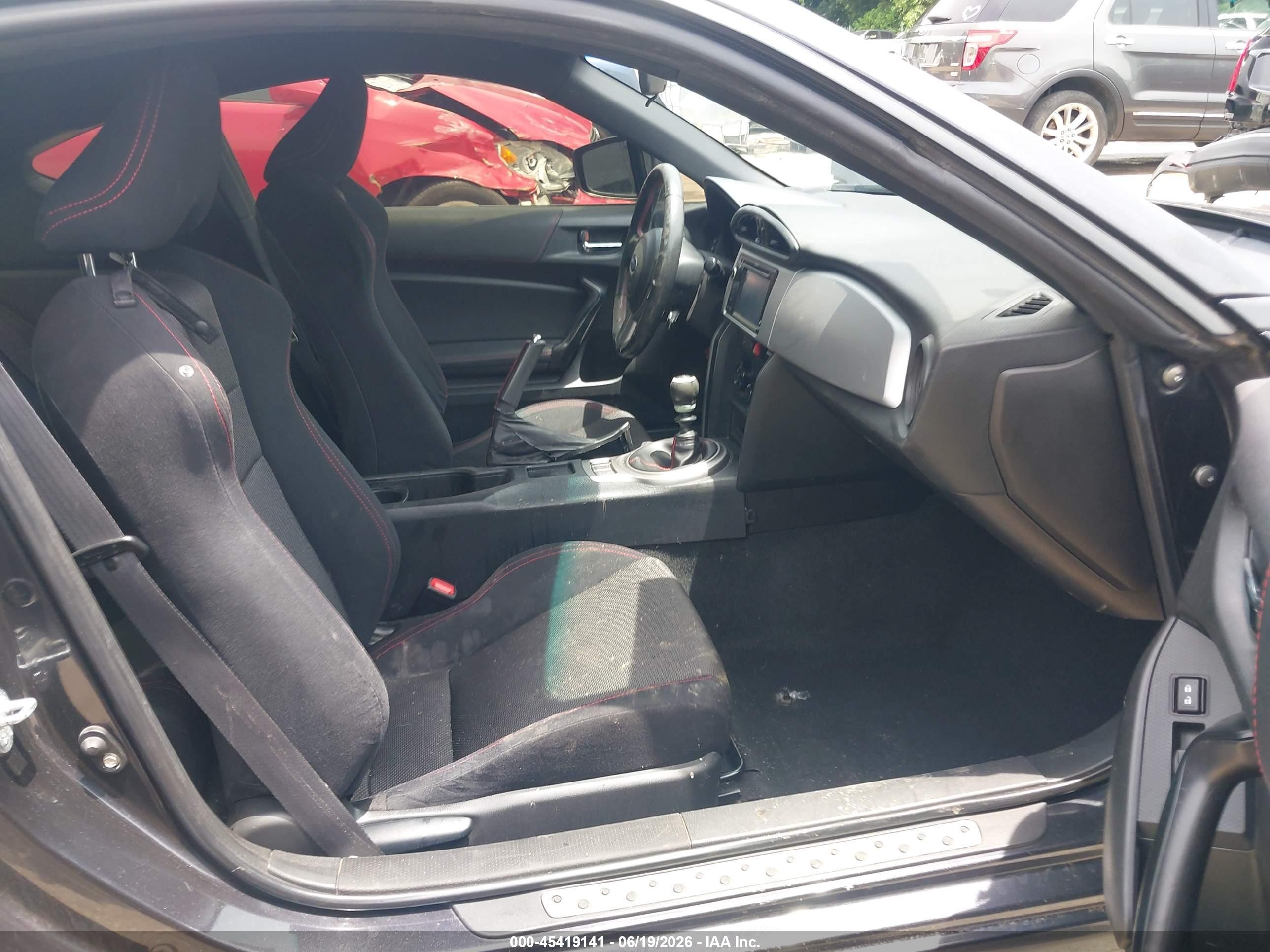 2014 Subaru Brz Premium Black vin: JF1ZCAB1XE9605291