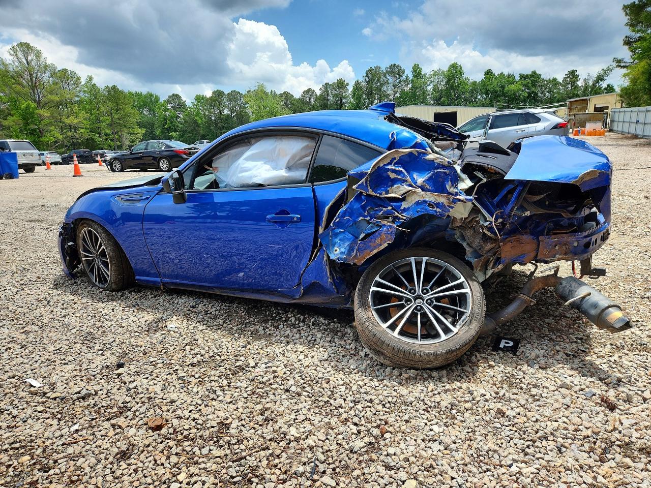 2015 Subaru Brz 2.0 Premium Blue vin: JF1ZCAB1XF9602473