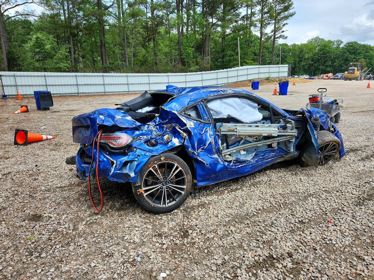 2015 Subaru Brz 2.0 Premium Blue vin: JF1ZCAB1XF9602473