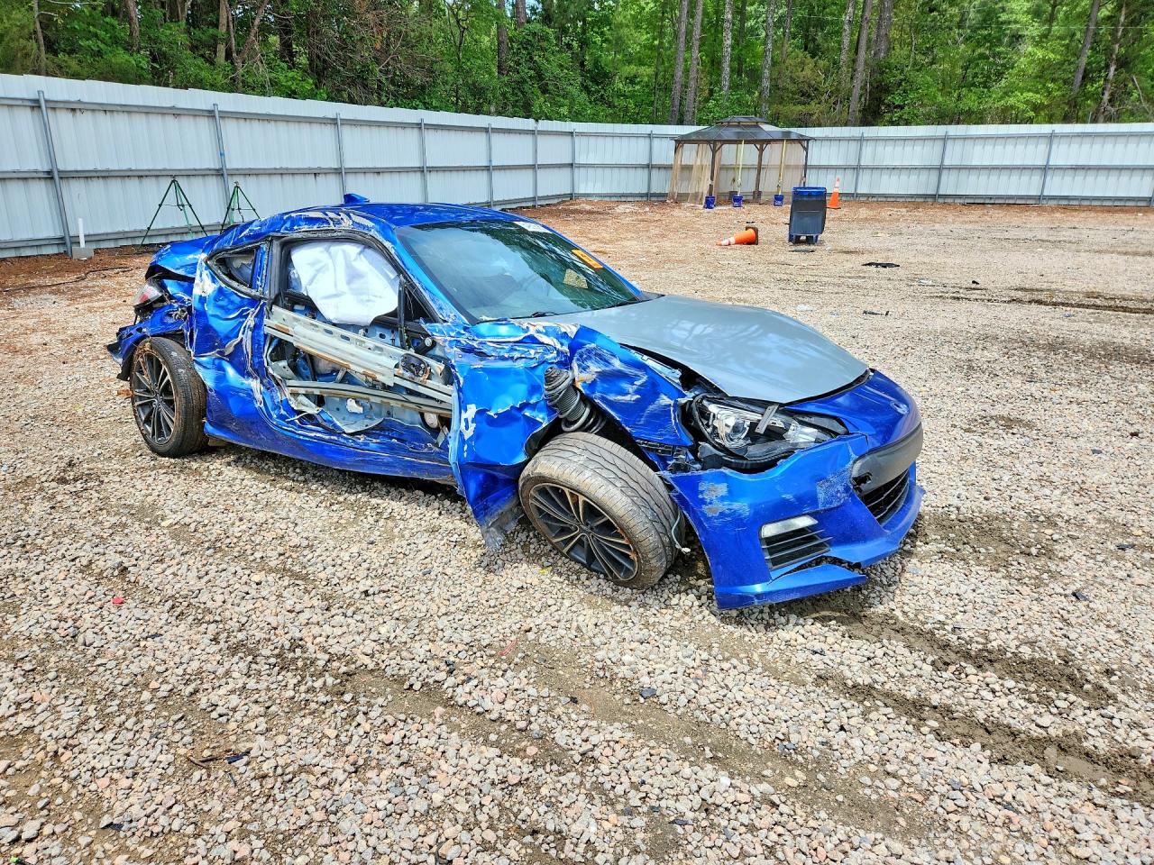 2015 Subaru Brz 2.0 Premium Blue vin: JF1ZCAB1XF9602473