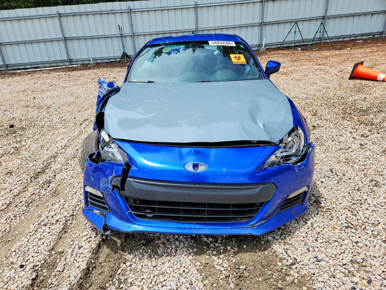 2015 Subaru Brz 2.0 Premium Blue vin: JF1ZCAB1XF9602473