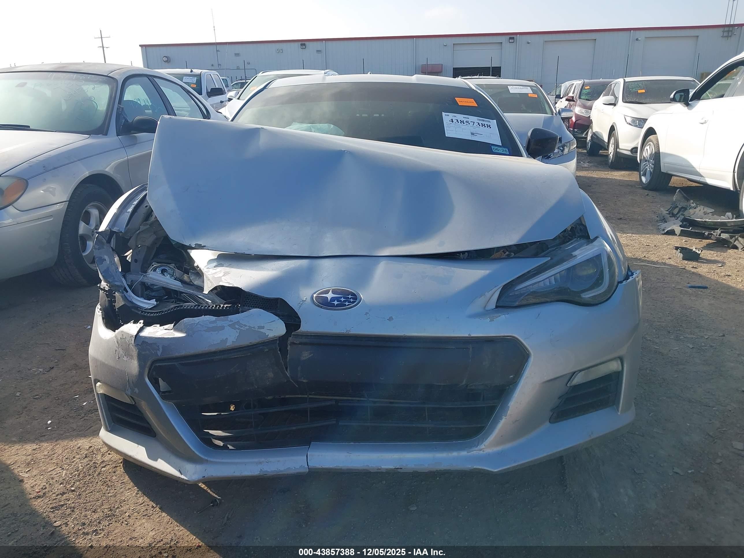 2015 Subaru Brz Premium Silver vin: JF1ZCAB1XF9603607