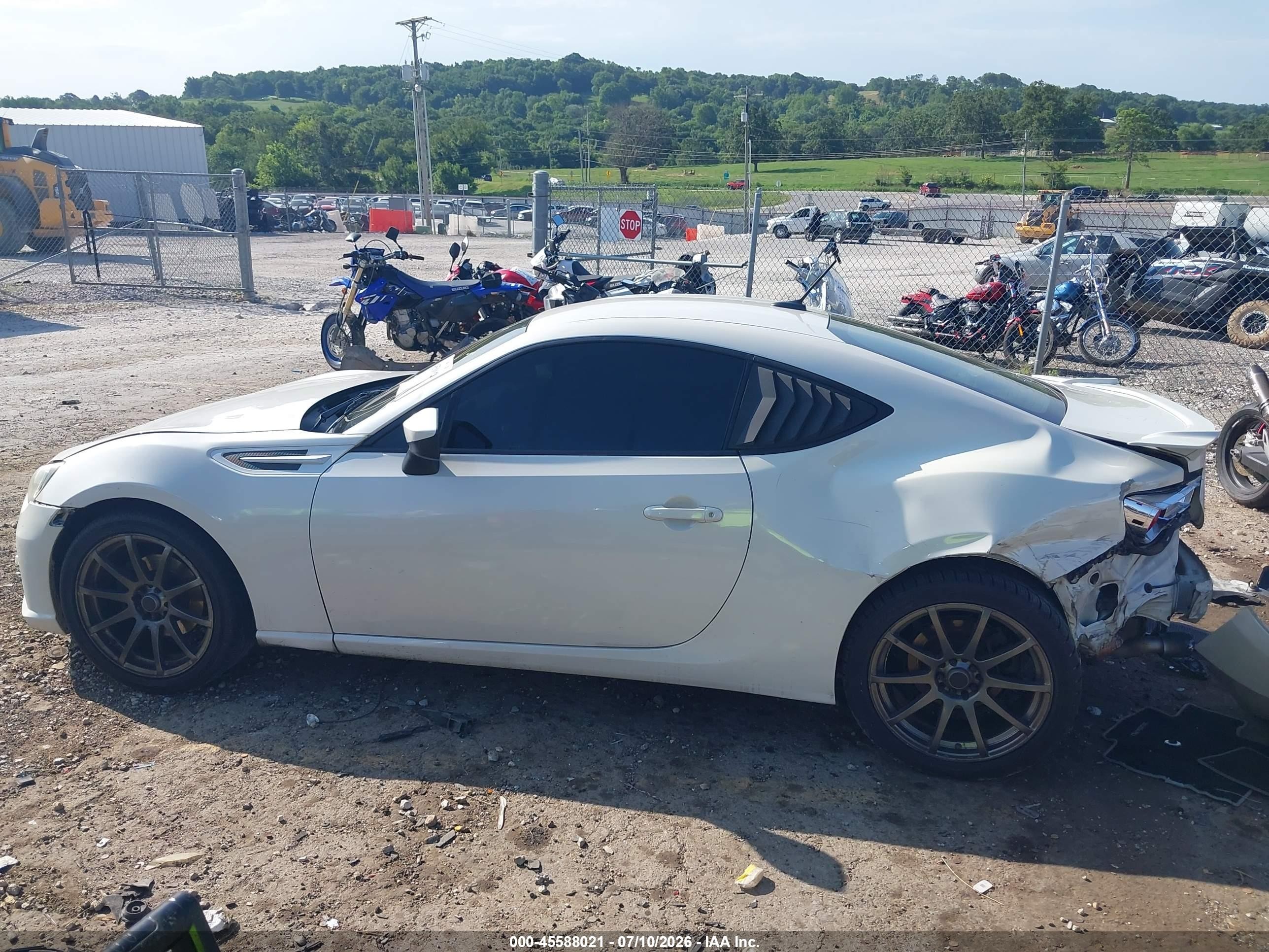 2013 Subaru Brz Limited Белый vin: JF1ZCAC10D1602282