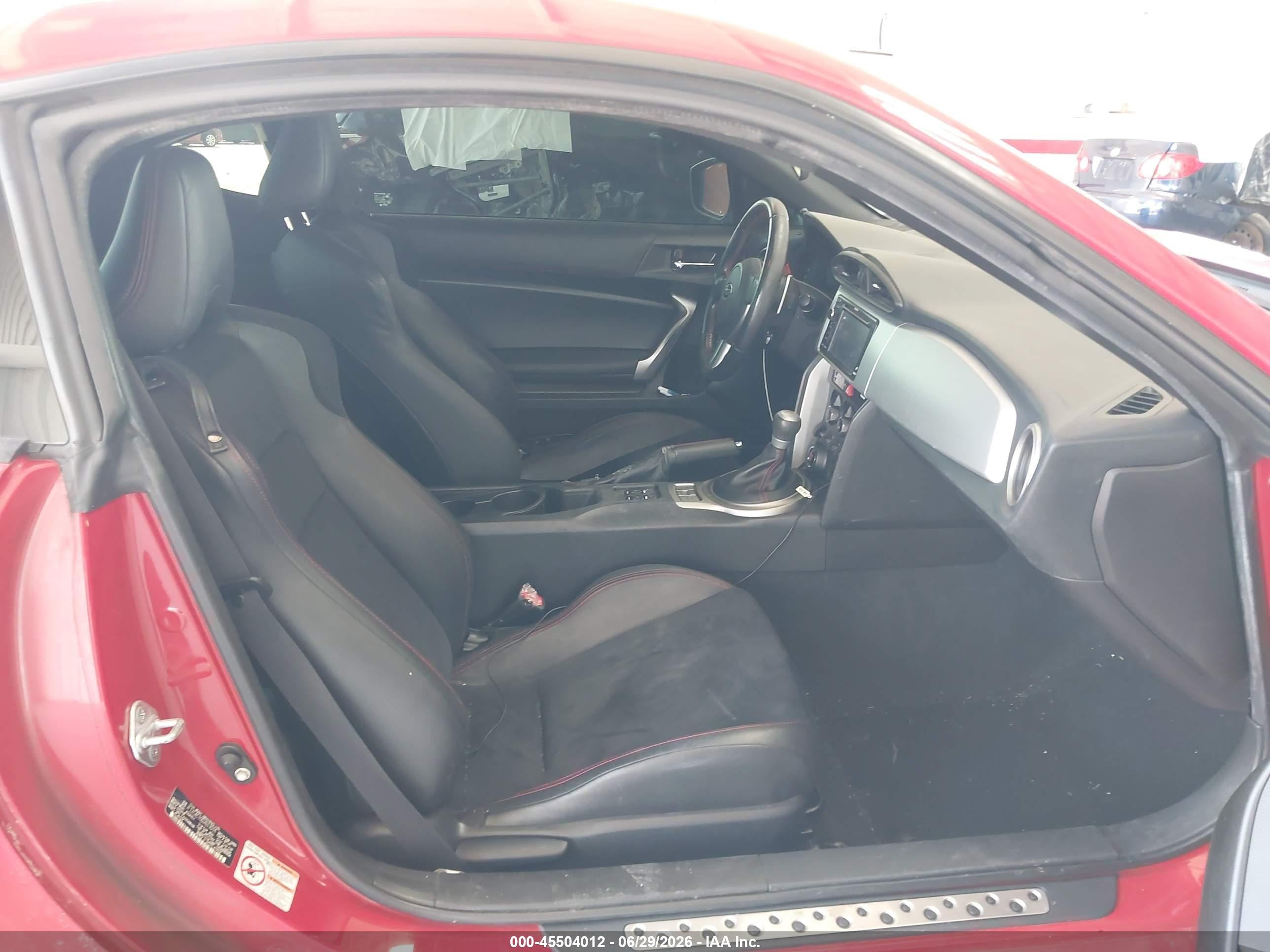 2013 Subaru Brz Limited Red vin: JF1ZCAC10D2613034