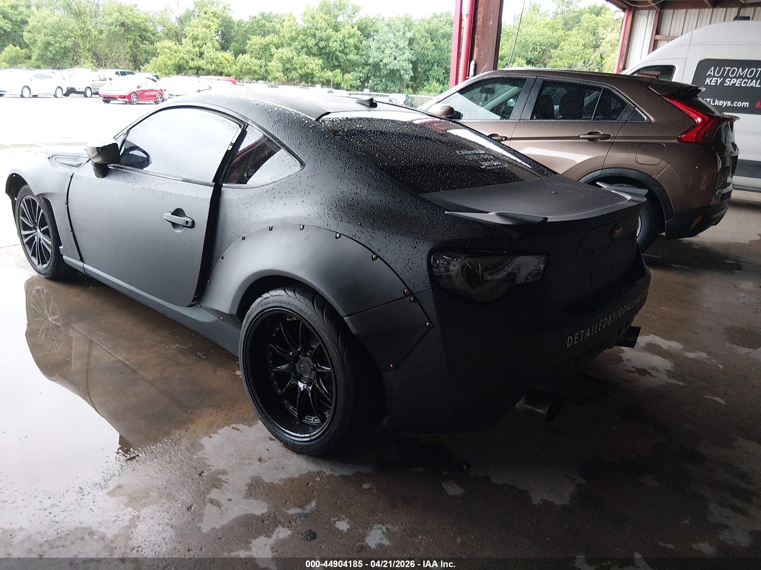 2014 Subaru Brz Limited Черный vin: JF1ZCAC10E8606177