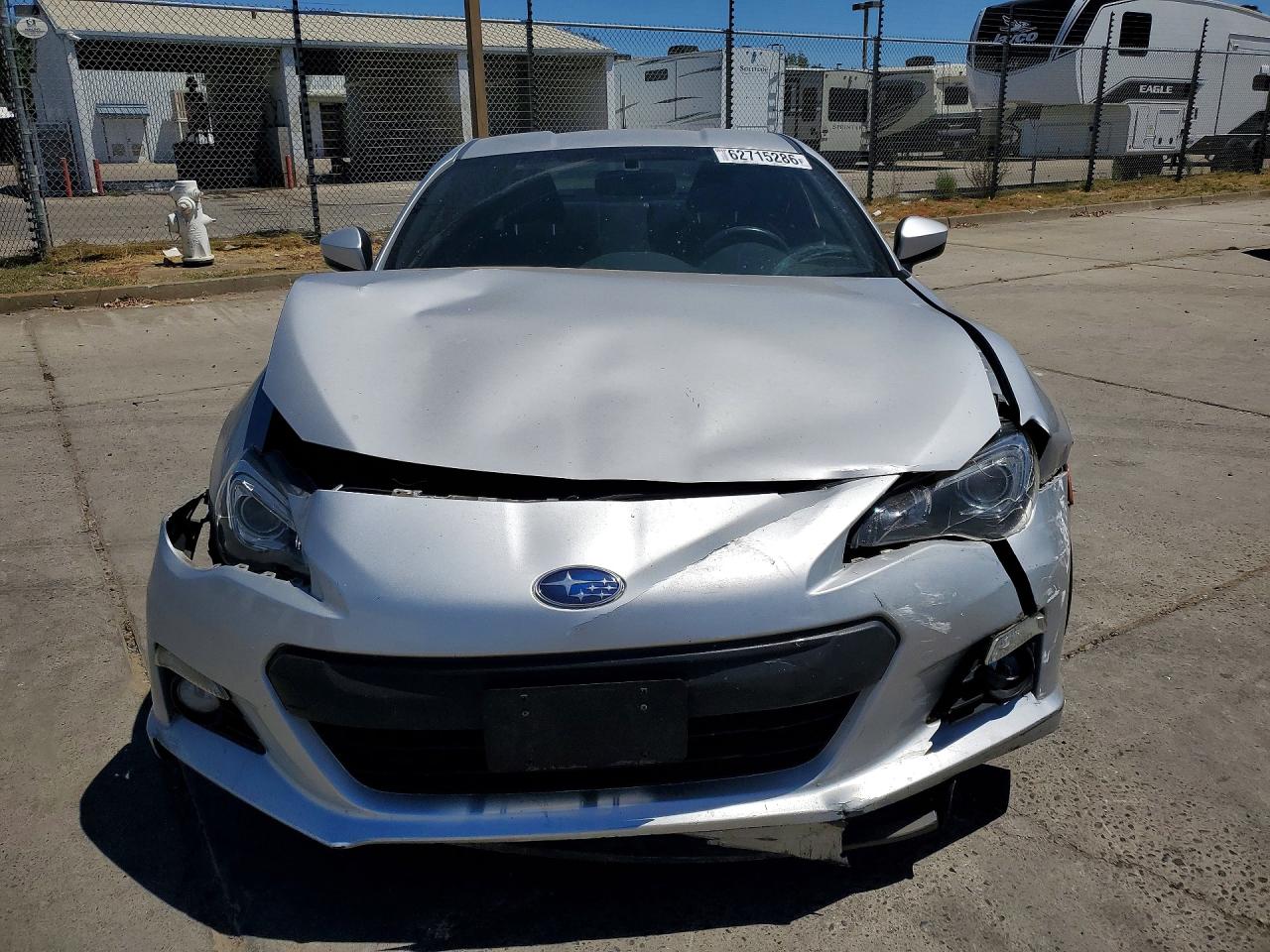 2014 Subaru Brz 2.0 Limited Silver vin: JF1ZCAC10E9606559