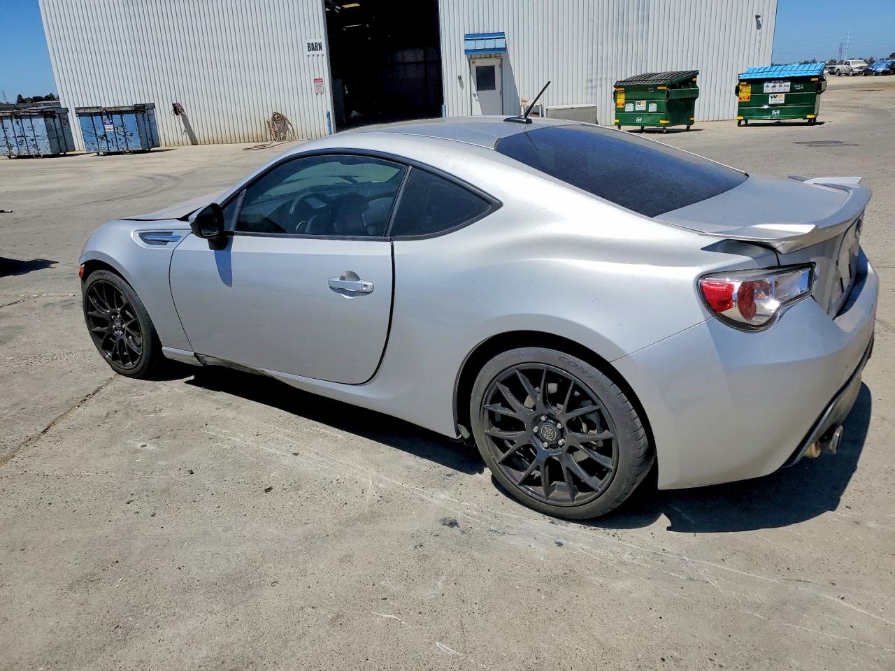 2014 Subaru Brz 2.0 Limited Silver vin: JF1ZCAC10E9606559