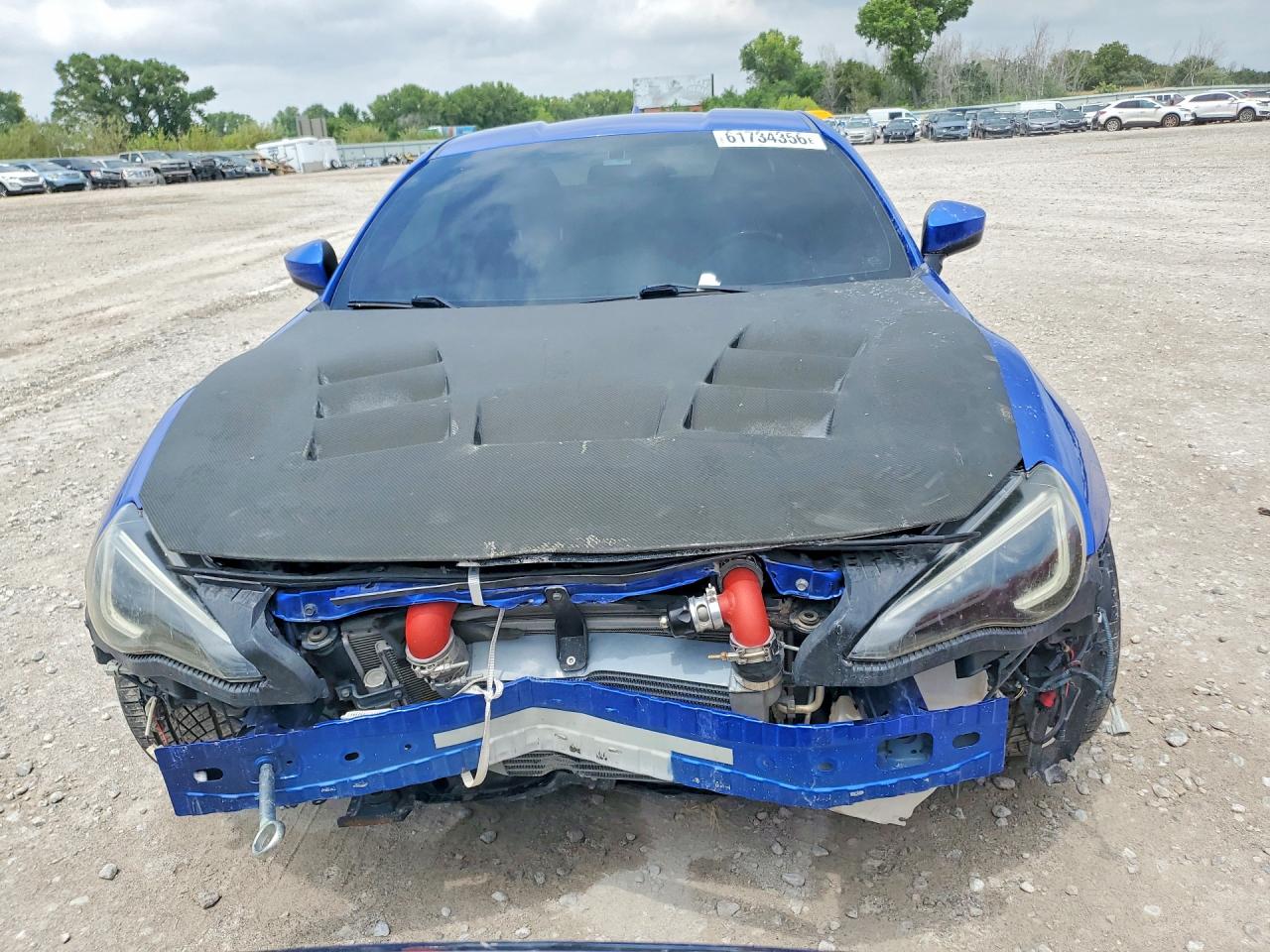 2015 Subaru Brz 2.0 Limited Синий vin: JF1ZCAC10F9601038