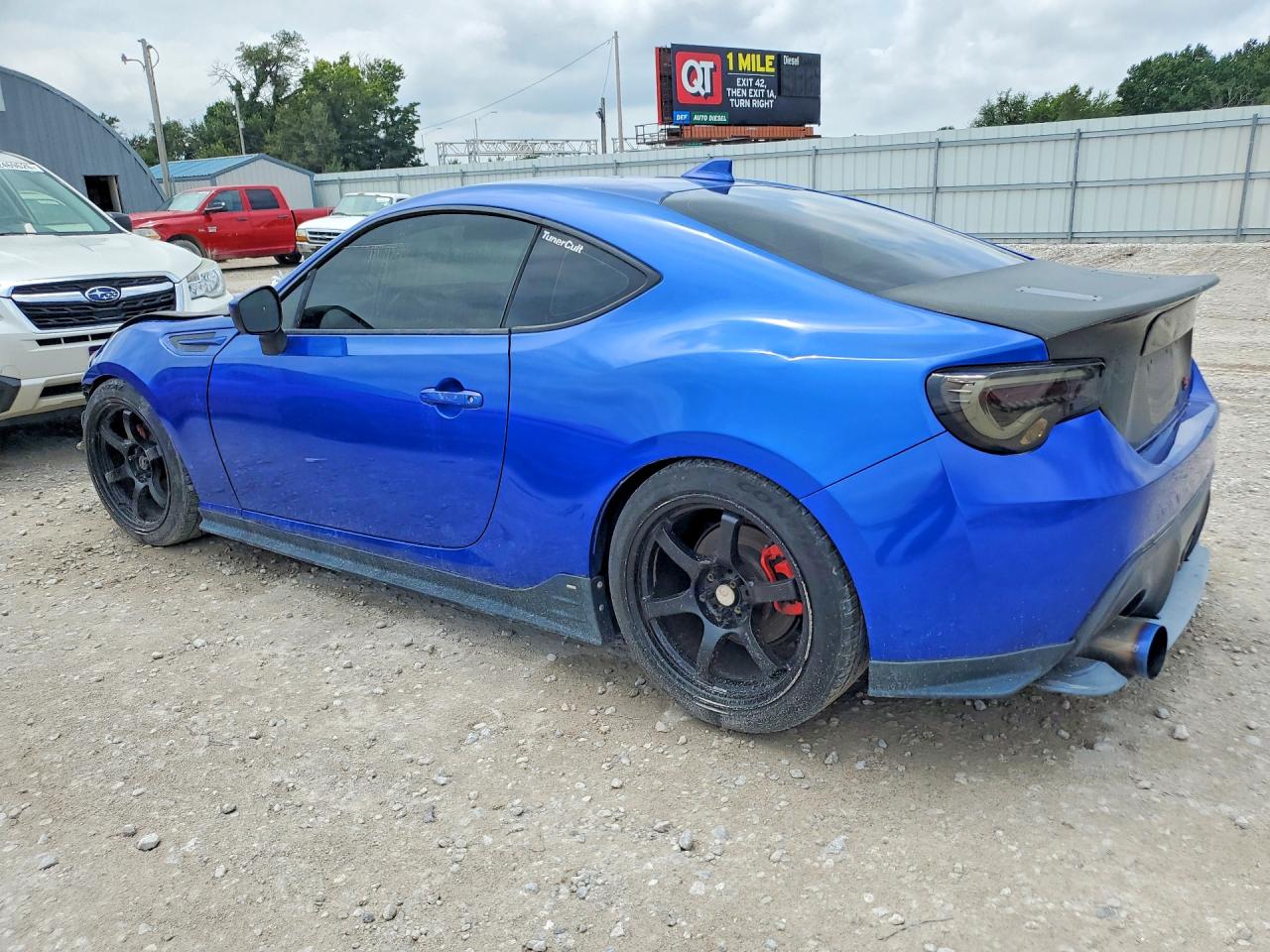 2015 Subaru Brz 2.0 Limited Синий vin: JF1ZCAC10F9601038