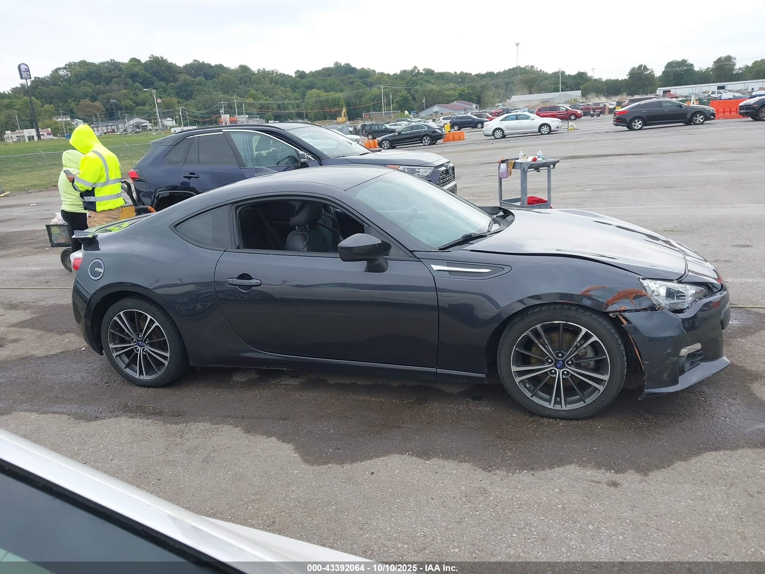 2015 Subaru Brz Limited Серый vin: JF1ZCAC10F9601556