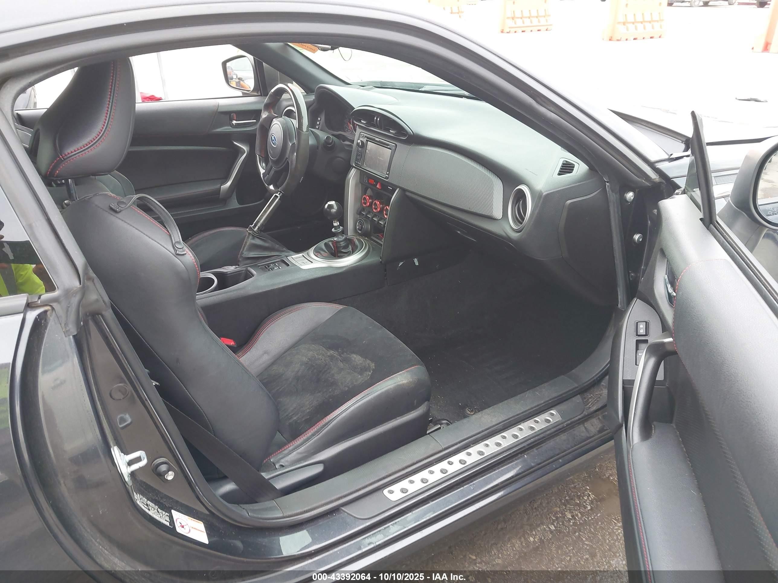 2015 Subaru Brz Limited Серый vin: JF1ZCAC10F9601556