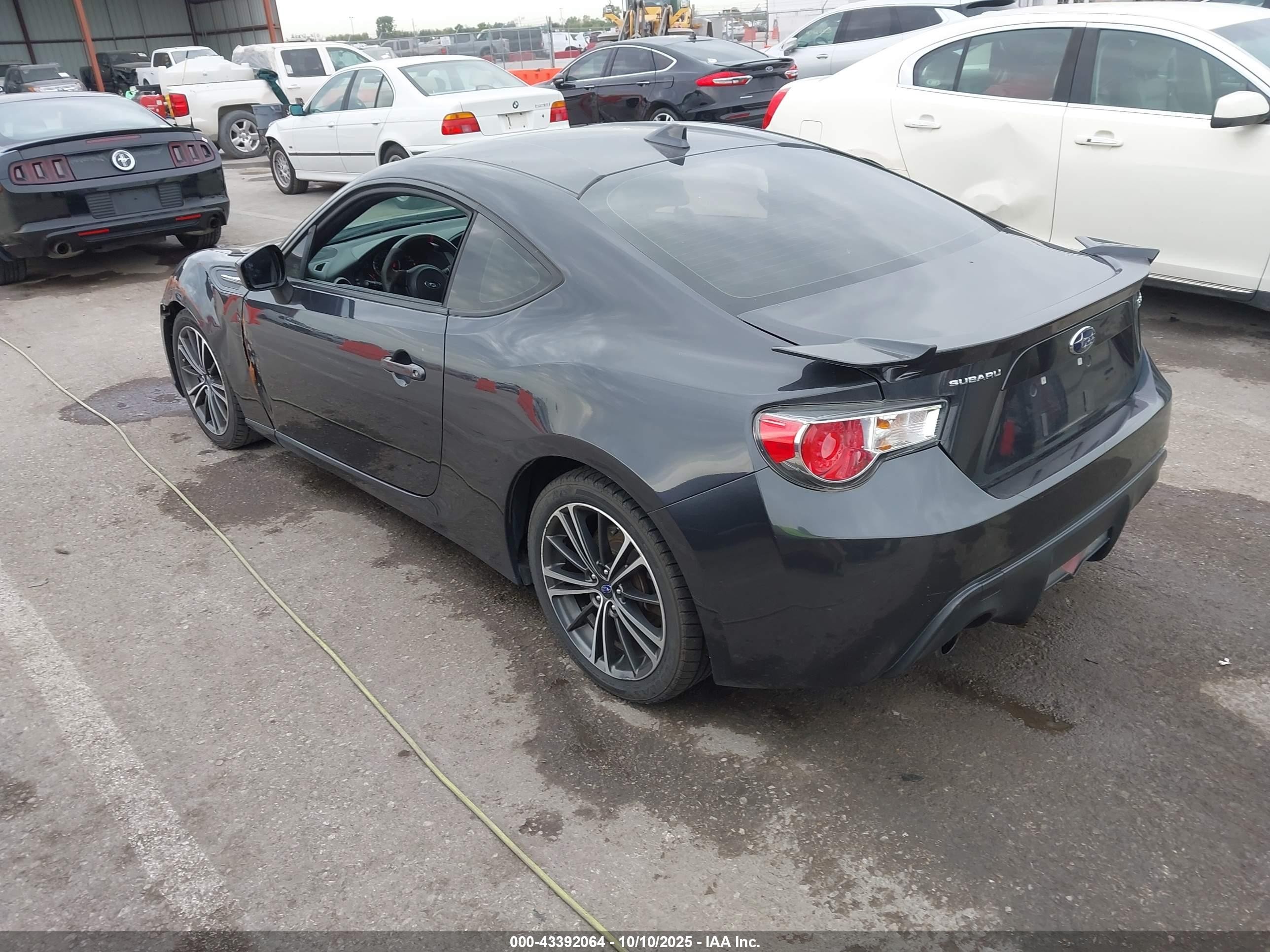 2015 Subaru Brz Limited Серый vin: JF1ZCAC10F9601556