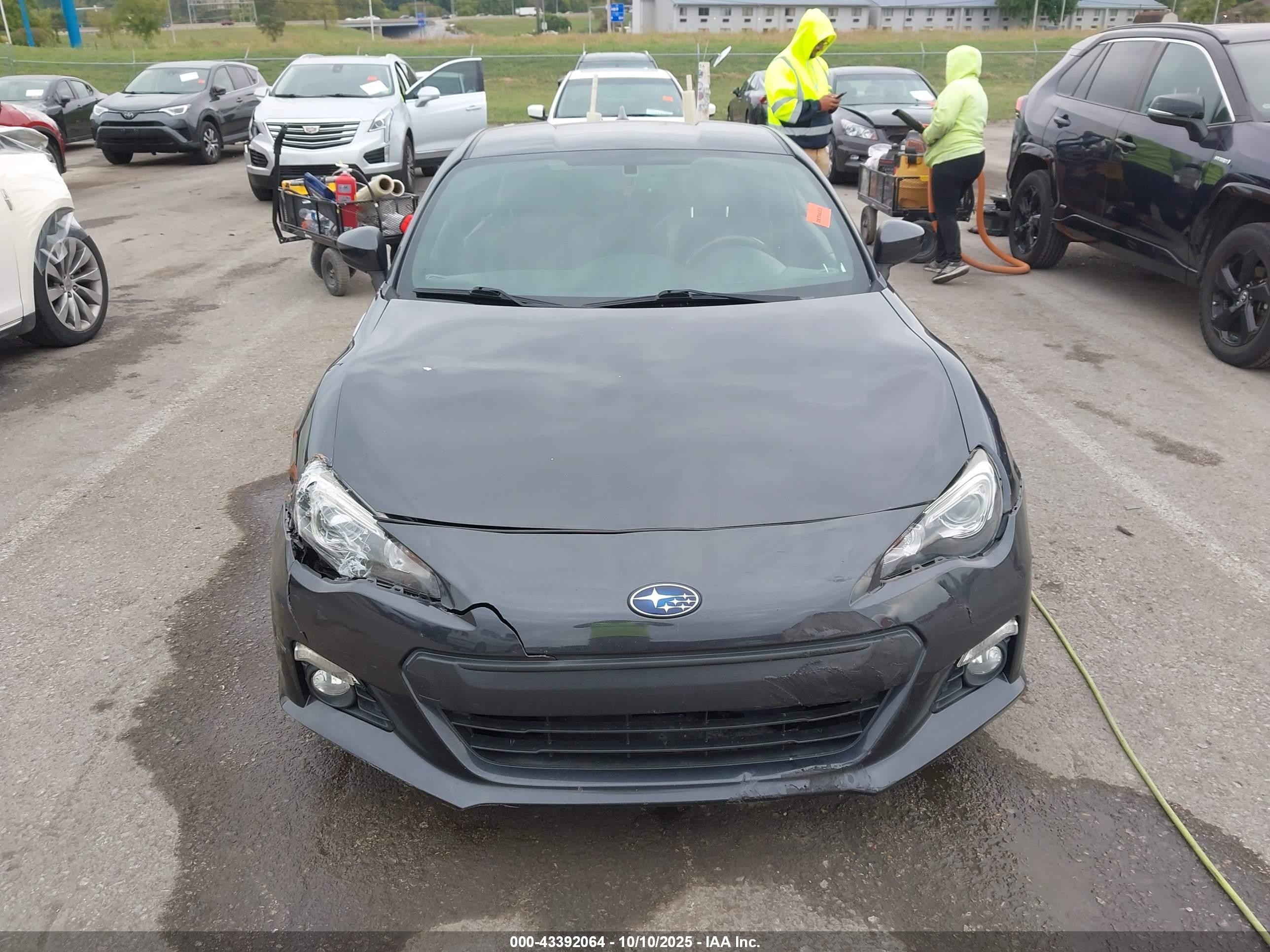 2015 Subaru Brz Limited Серый vin: JF1ZCAC10F9601556