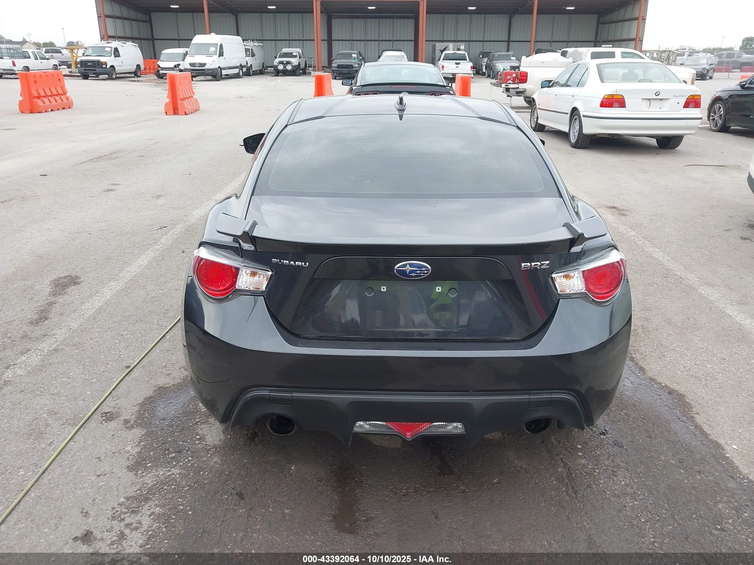 2015 Subaru Brz Limited Серый vin: JF1ZCAC10F9601556