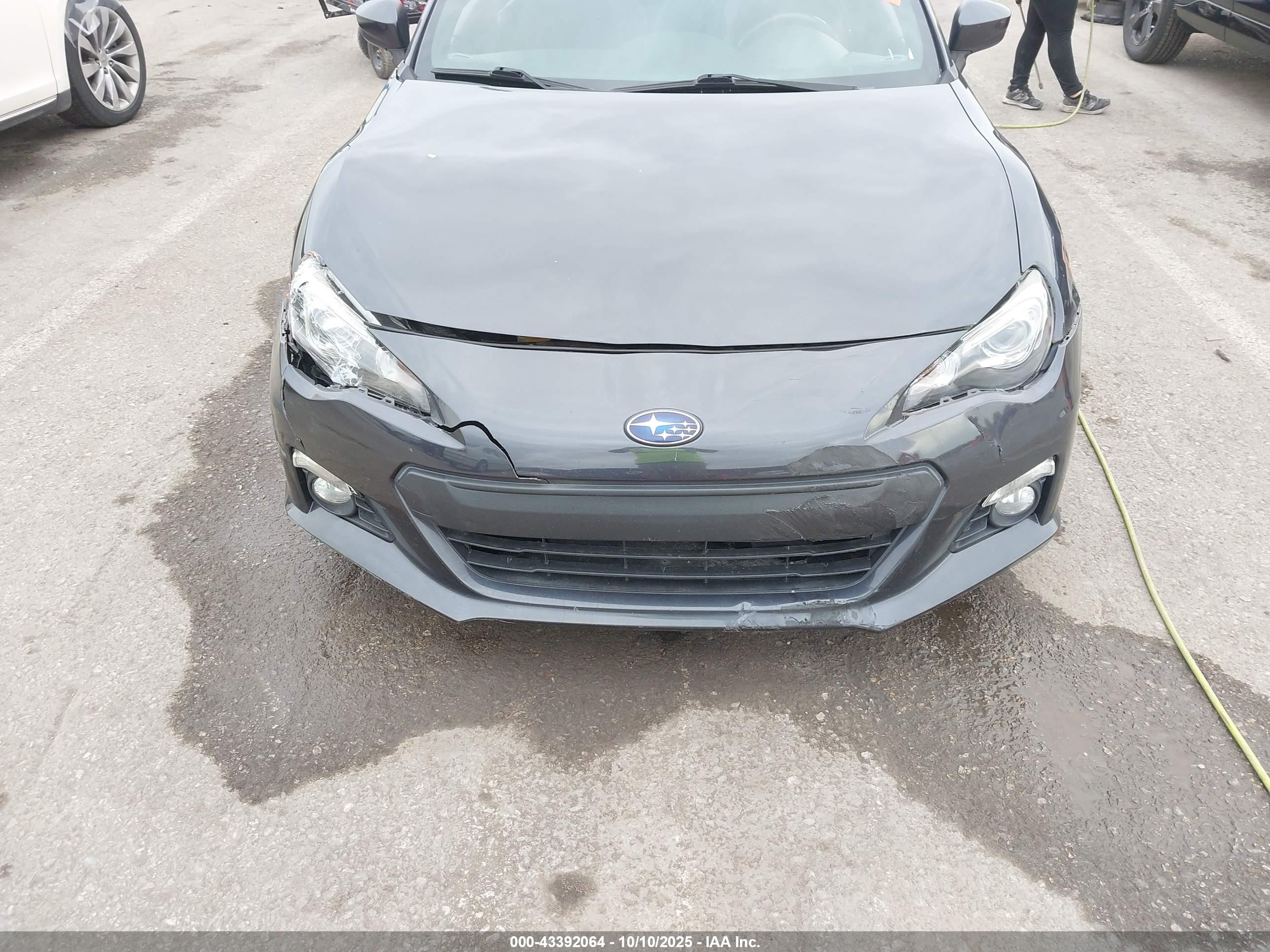 2015 Subaru Brz Limited Серый vin: JF1ZCAC10F9601556