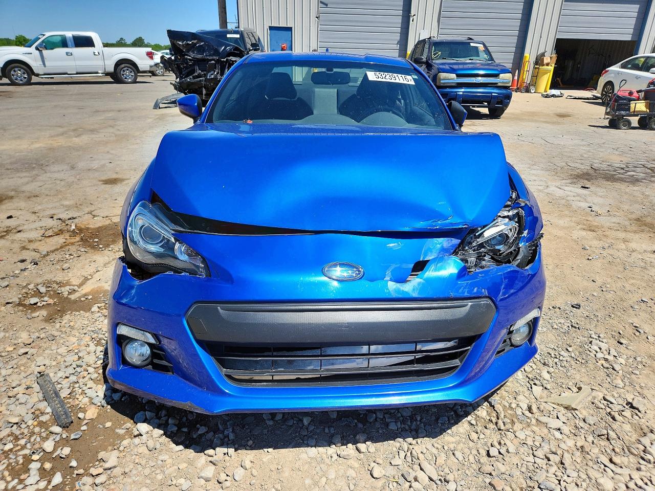 2015 Subaru Brz 2.0 Limited Blue vin: JF1ZCAC10F9607065