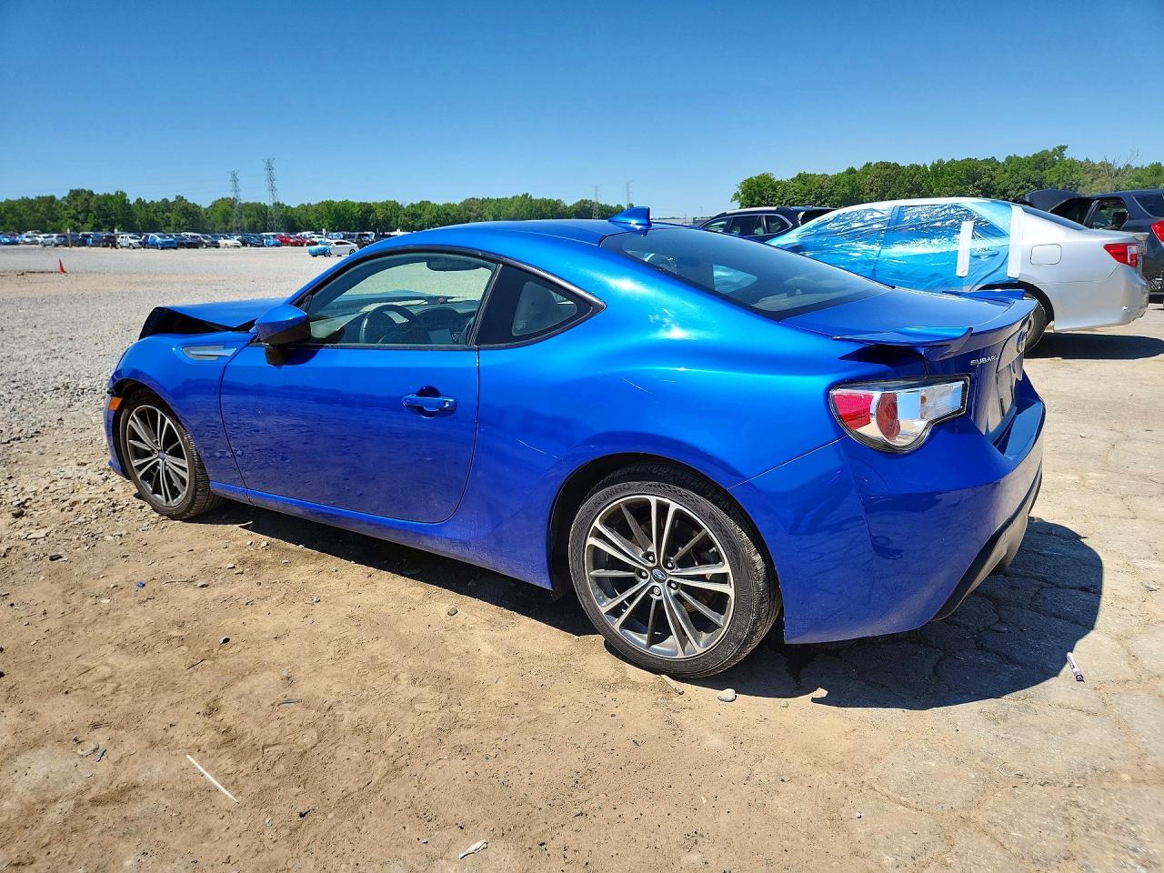2015 Subaru Brz 2.0 Limited Blue vin: JF1ZCAC10F9607065