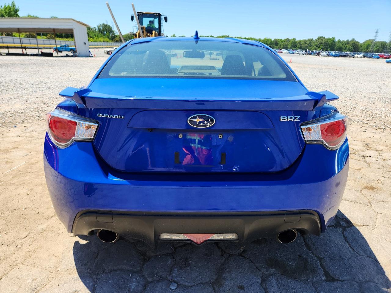 2015 Subaru Brz 2.0 Limited Blue vin: JF1ZCAC10F9607065