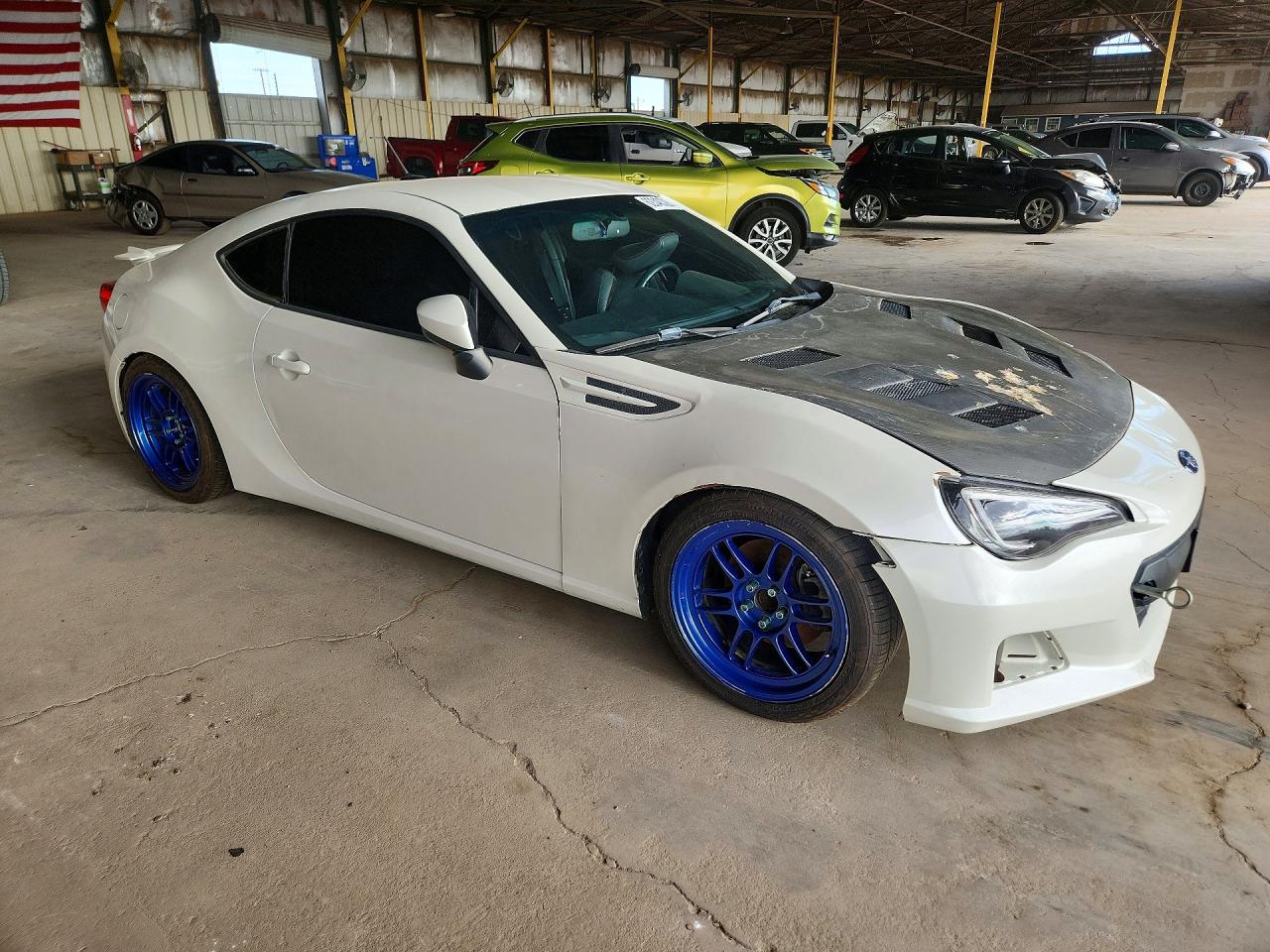 2013 Subaru Brz 2.0 Limited White vin: JF1ZCAC11D1607264