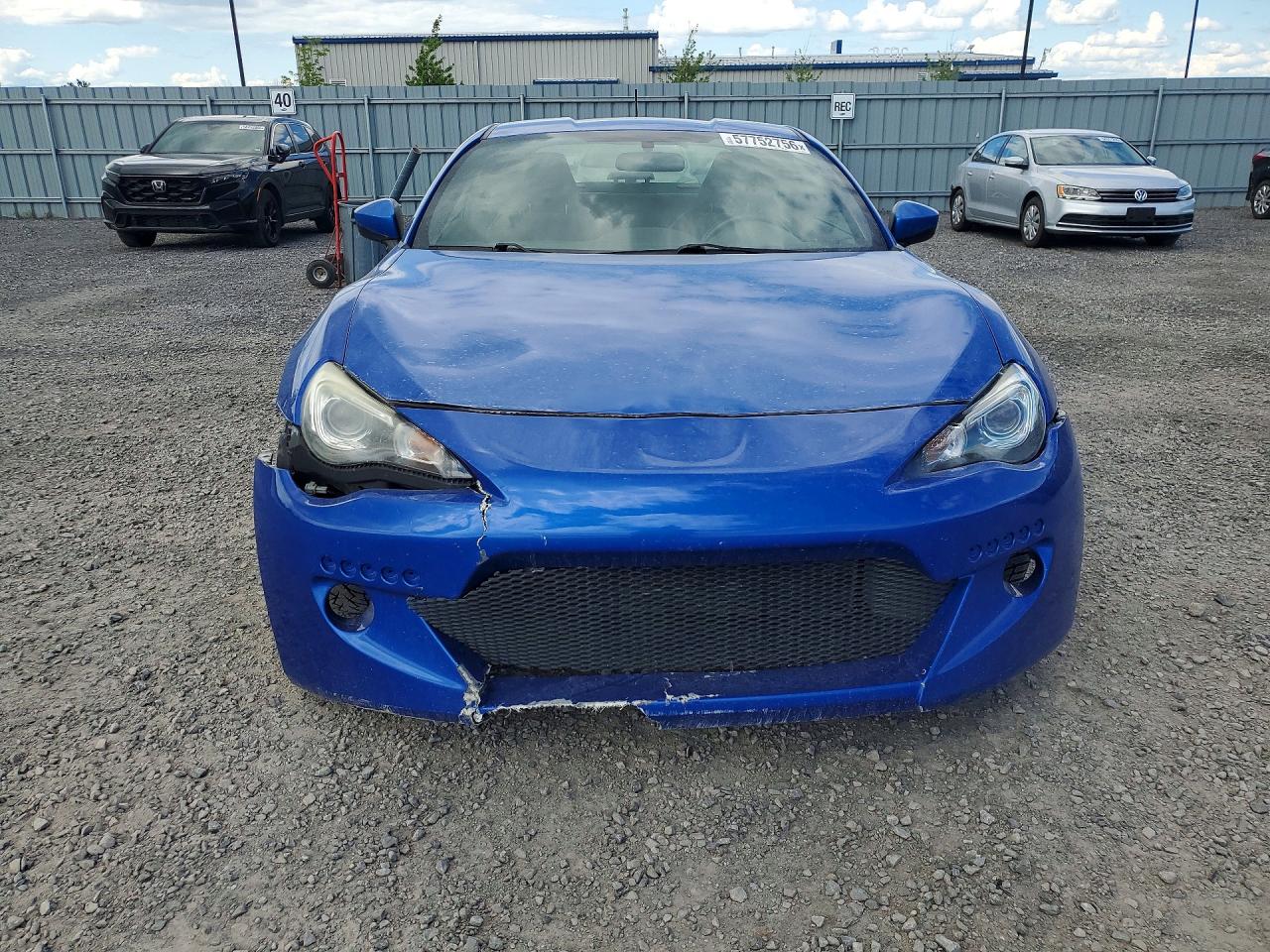 2013 Subaru Brz 2.0 Limited Blue vin: JF1ZCAC11D1608186