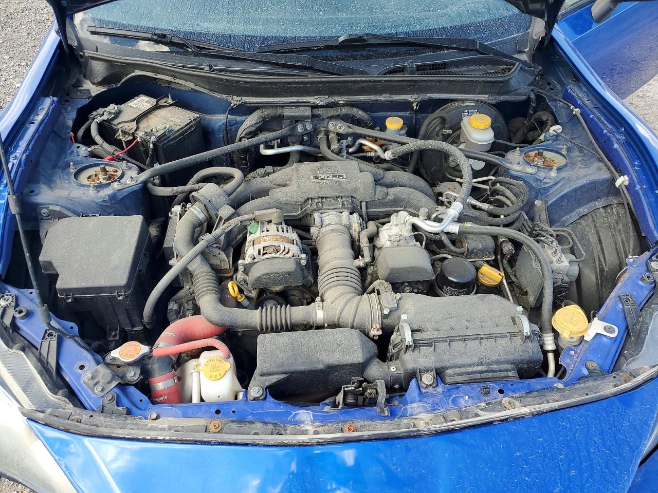 2013 Subaru Brz 2.0 Limited Blue vin: JF1ZCAC11D1608186