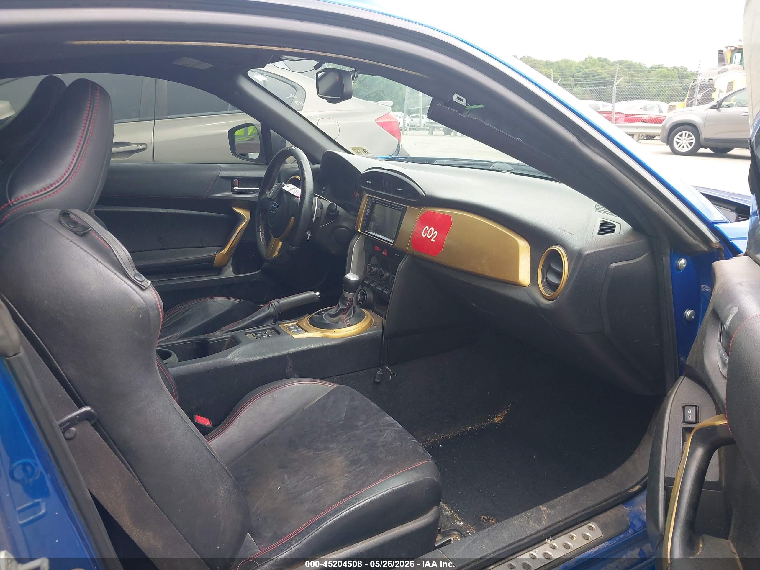 2014 Subaru Brz Limited Синий vin: JF1ZCAC11E8600078