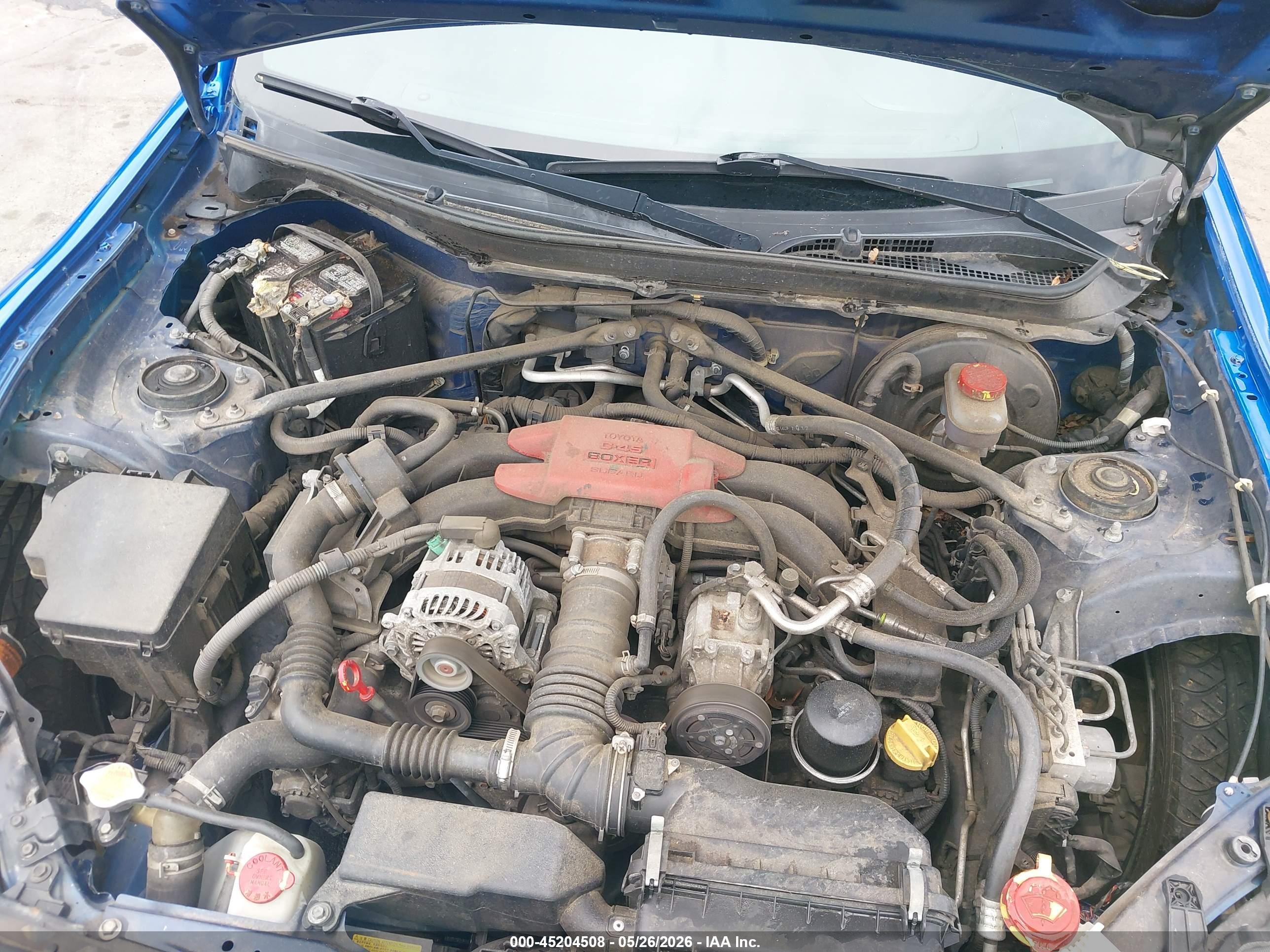 2014 Subaru Brz Limited Синий vin: JF1ZCAC11E8600078