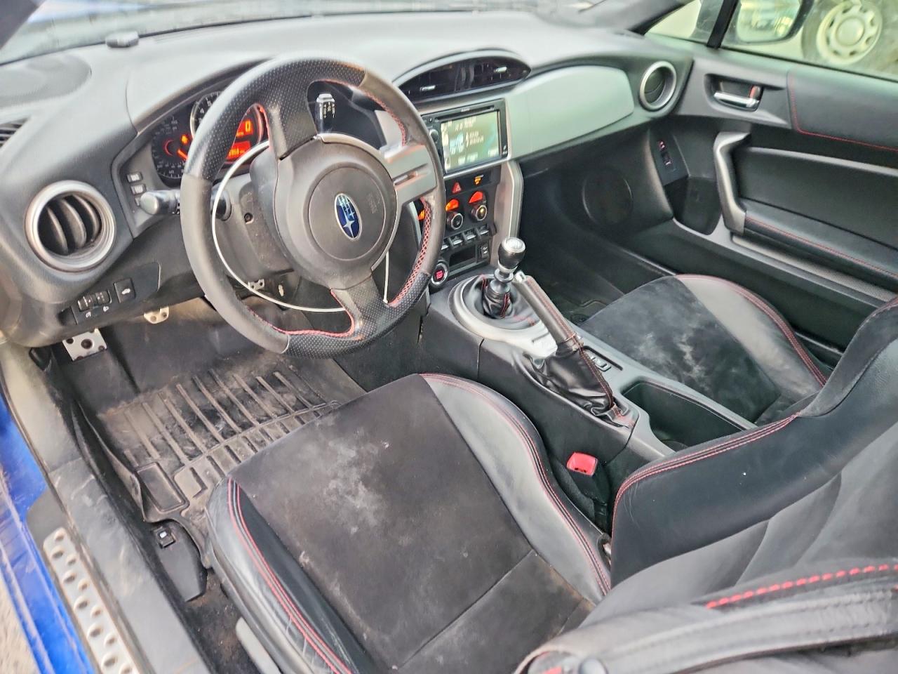 2014 Subaru Brz 2.0 Limited Blue vin: JF1ZCAC11E9600902