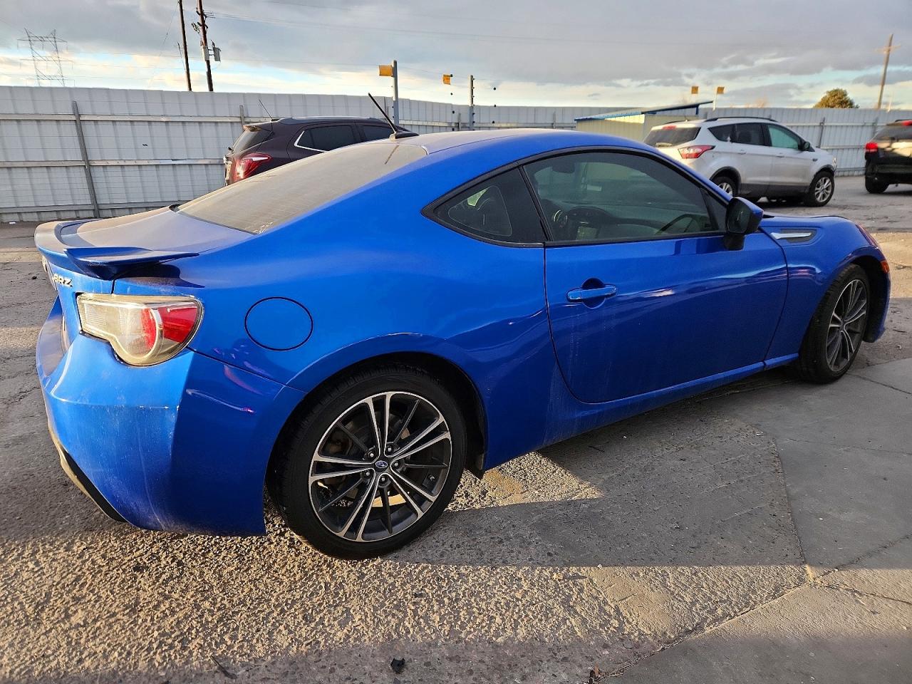 2014 Subaru Brz 2.0 Limited Blue vin: JF1ZCAC11E9600902