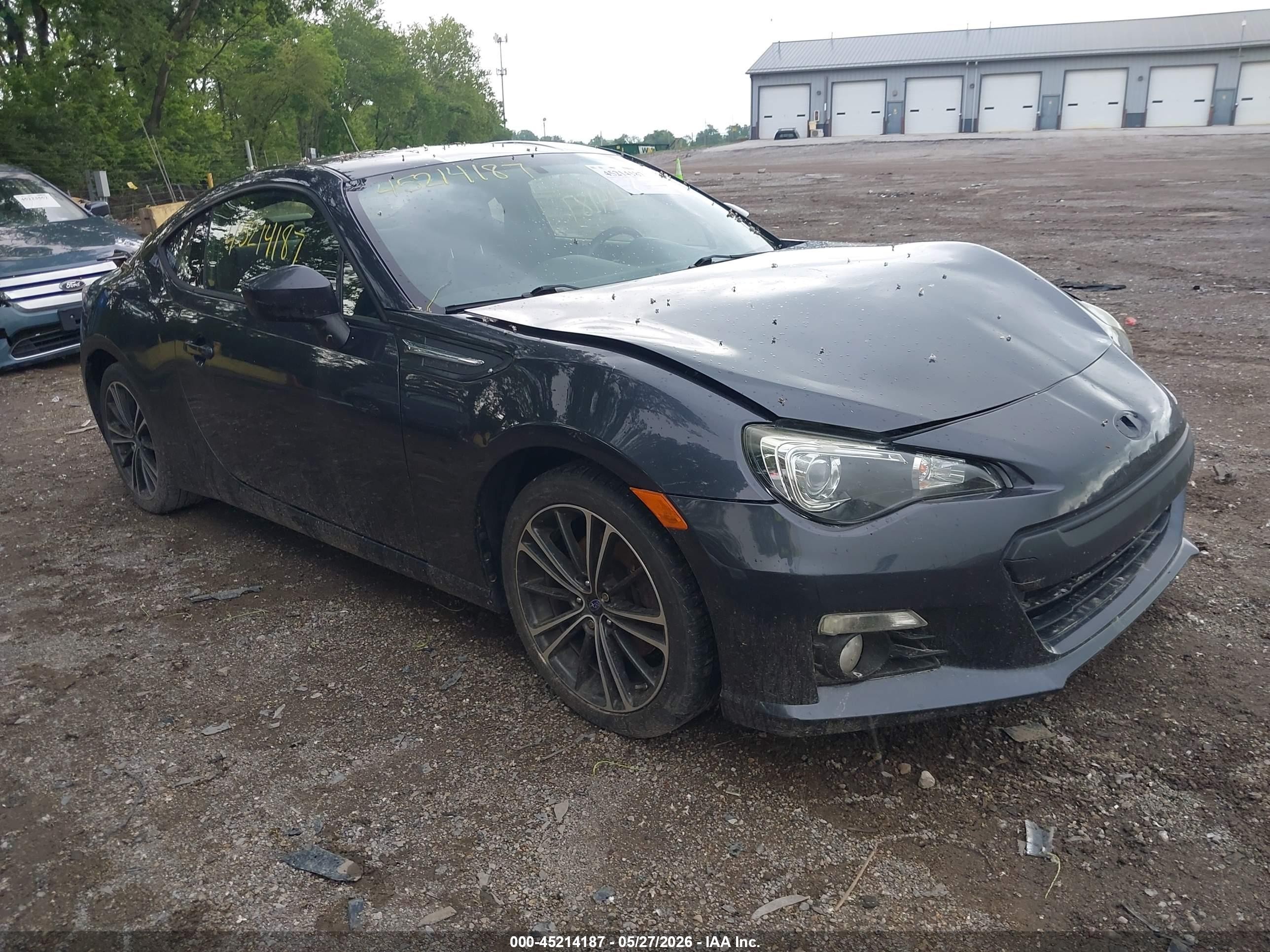 2014 Subaru Brz Limited Серый vin: JF1ZCAC11E9604934