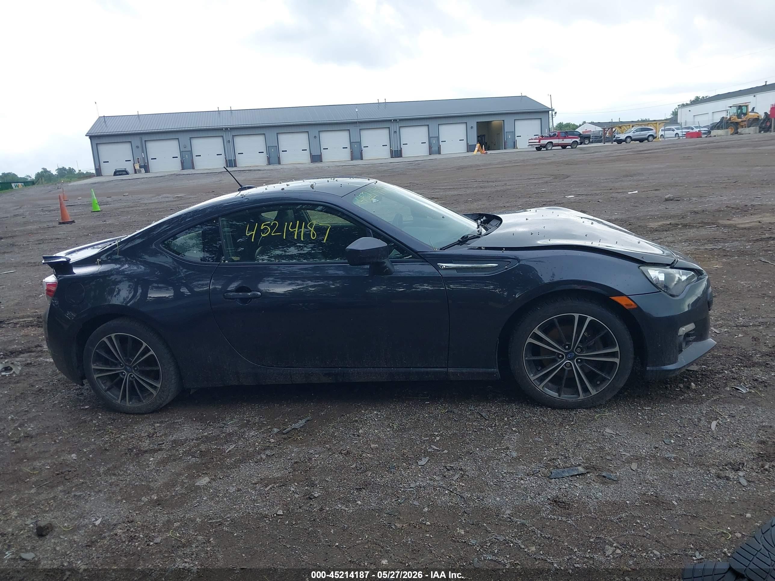 2014 Subaru Brz Limited Серый vin: JF1ZCAC11E9604934