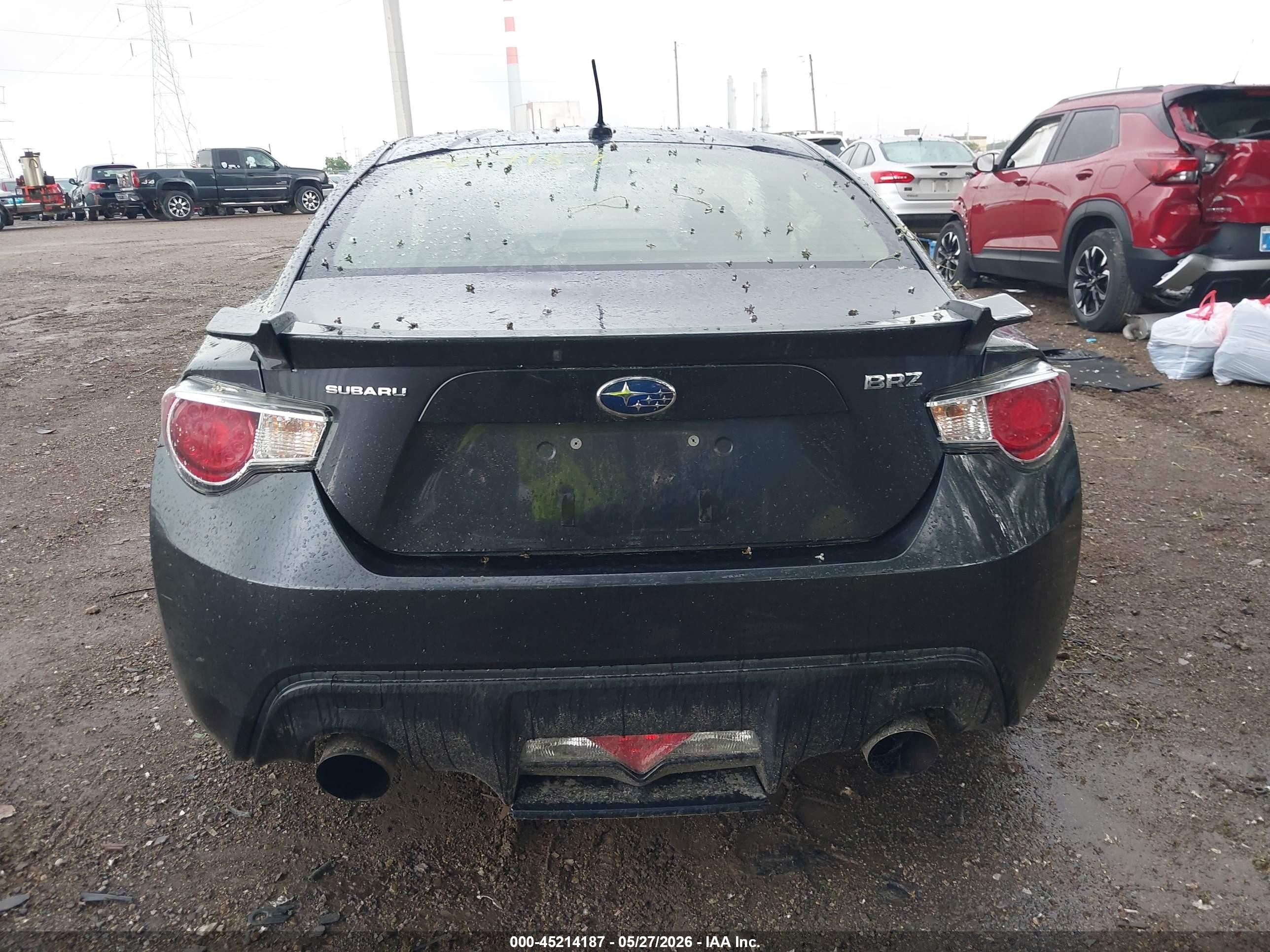 2014 Subaru Brz Limited Серый vin: JF1ZCAC11E9604934