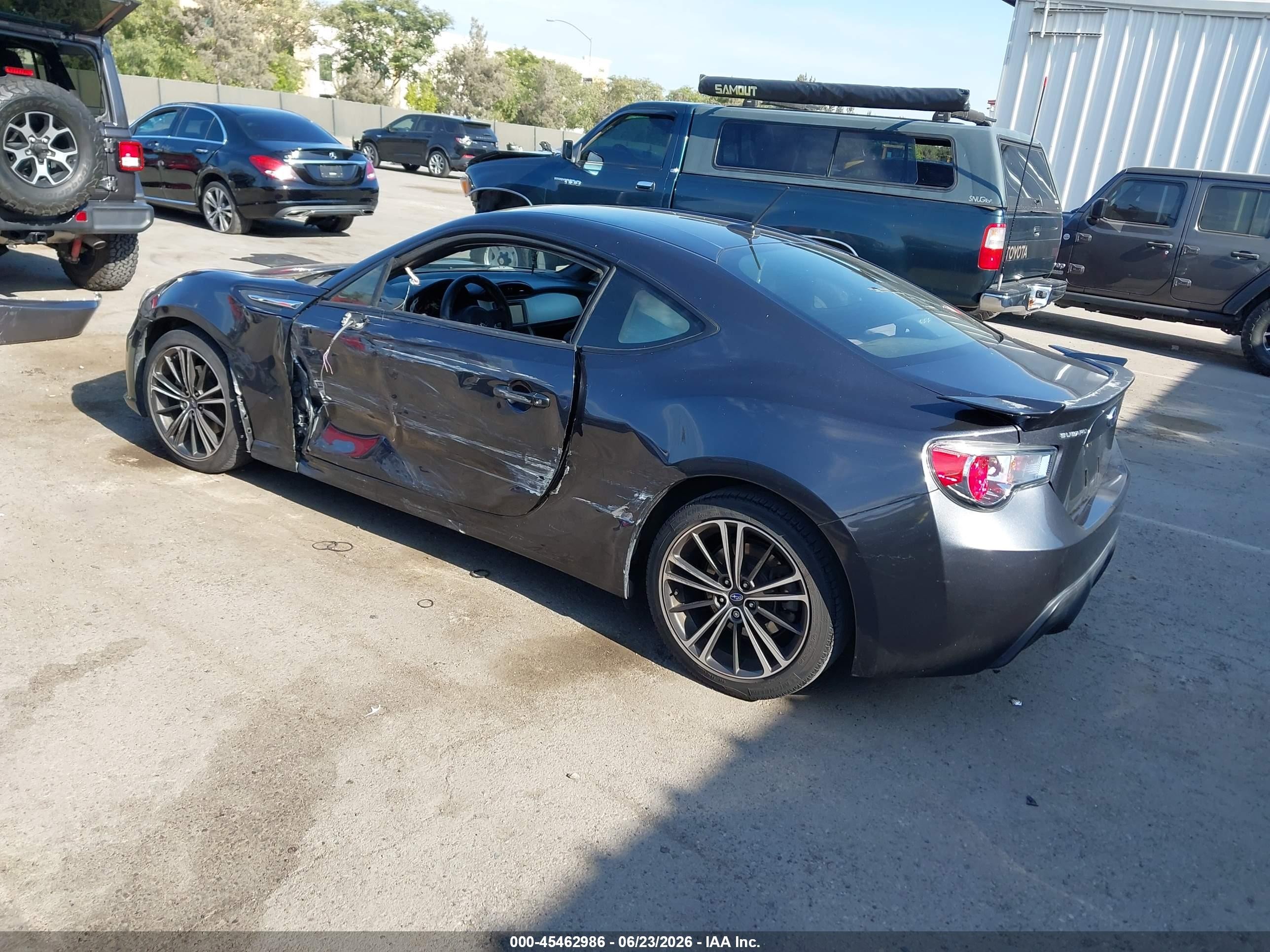 2014 Subaru Brz Limited Black vin: JF1ZCAC11E9605307